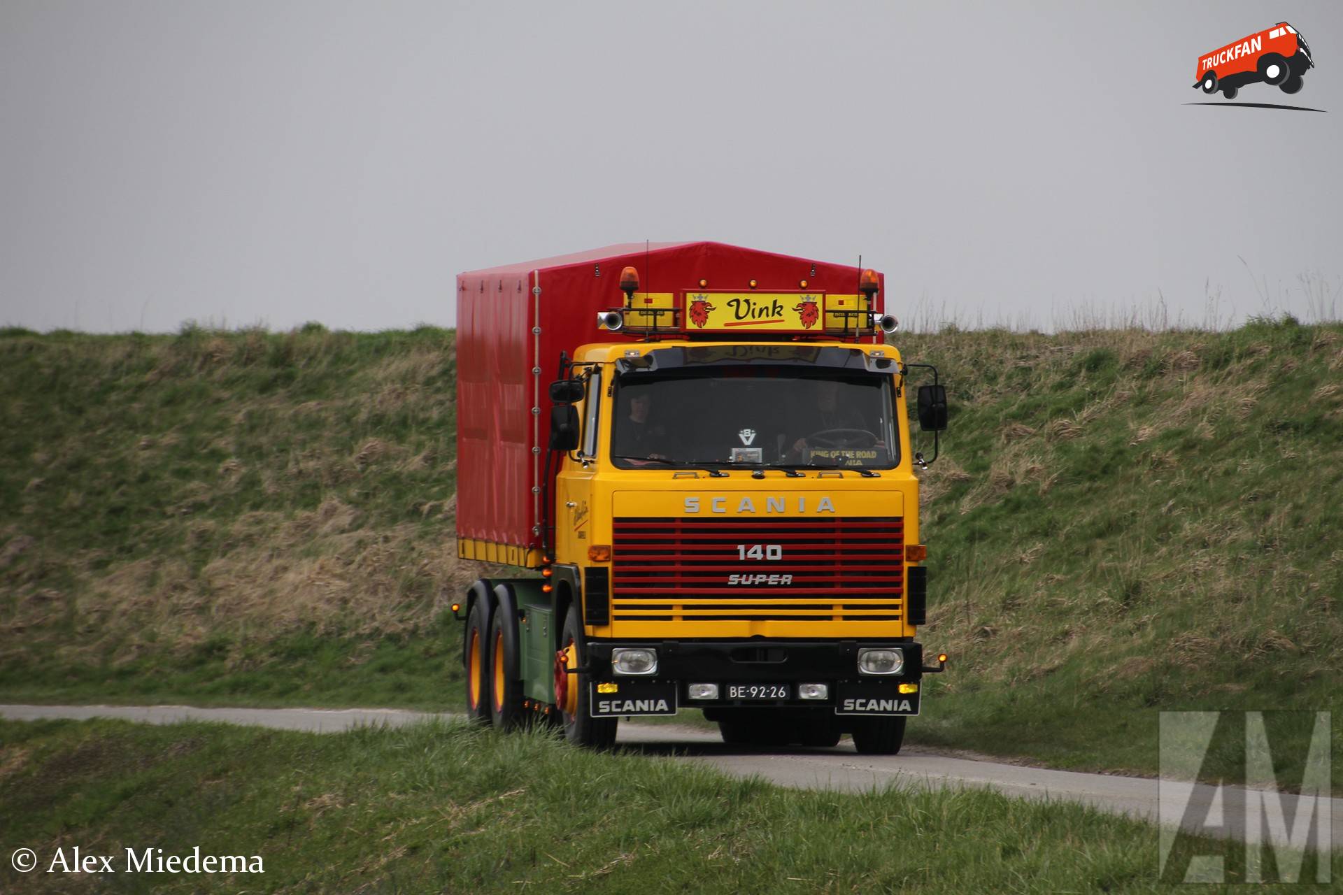 Scania LBT 140 Super truck in Fryslân