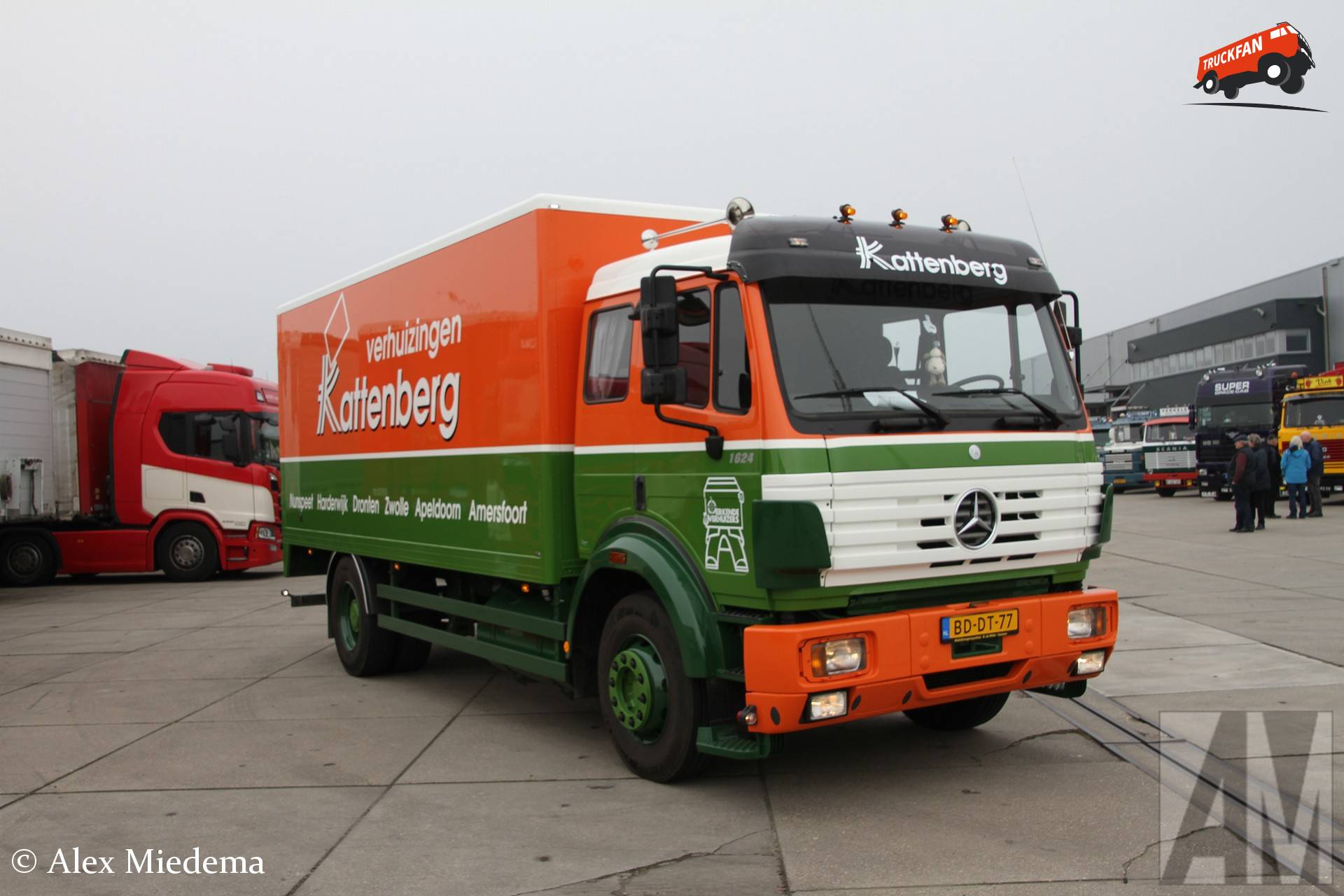 Mercedes-Benz 1624 vrachtwagen bij Trucks on Tour 2026