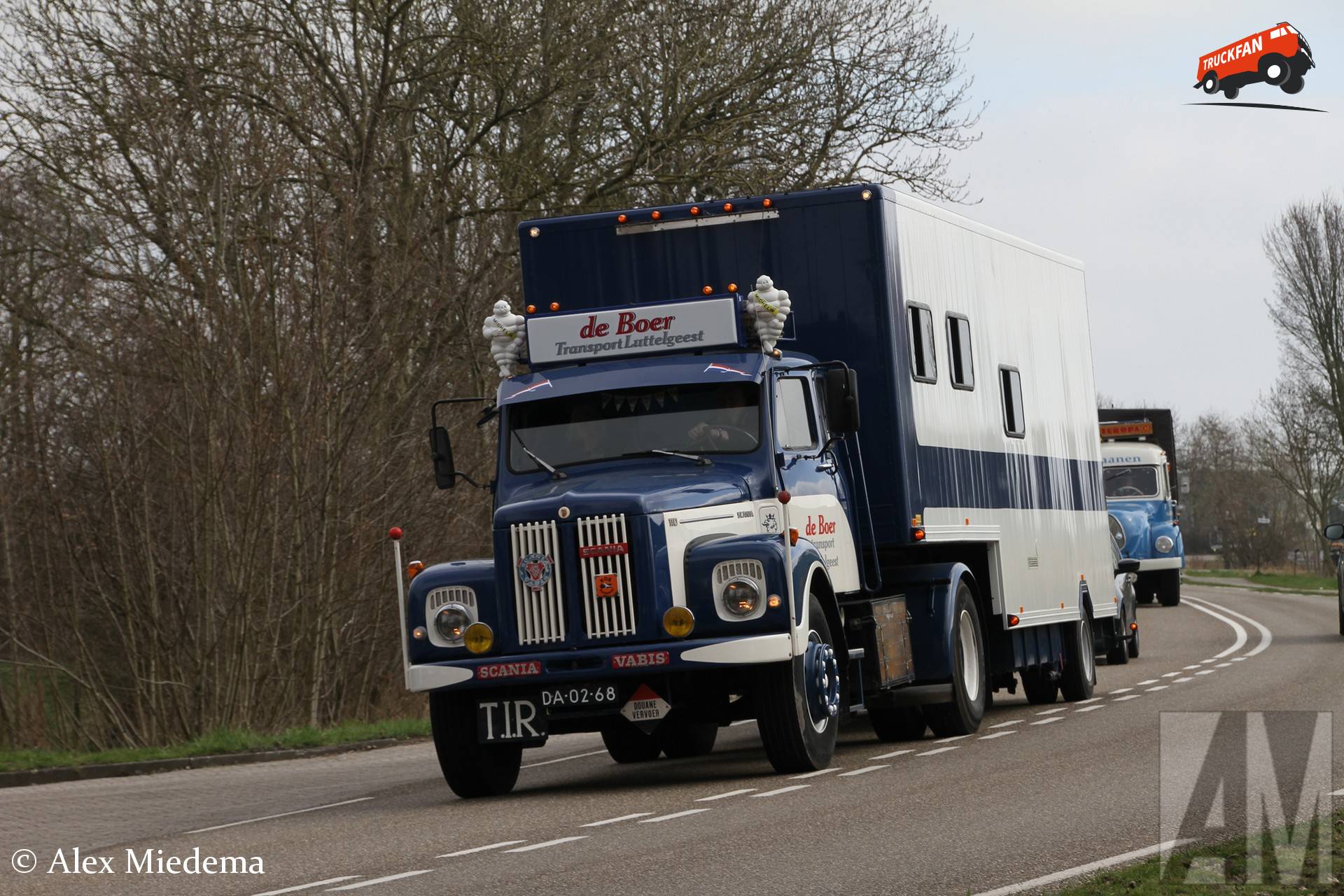 Scania L110 truck van De Boer Transport