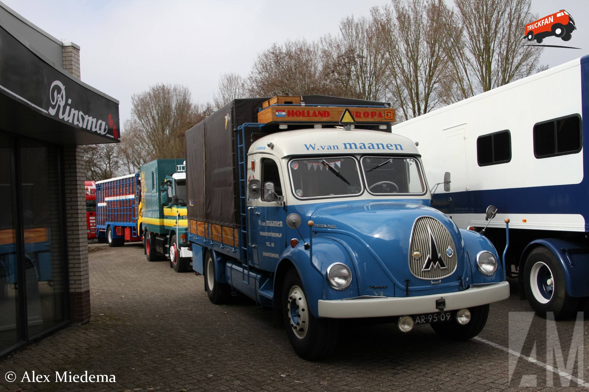 Magirus-Deutz Jupiter vrachtwagen 1970 Noordwesthoek Friesland