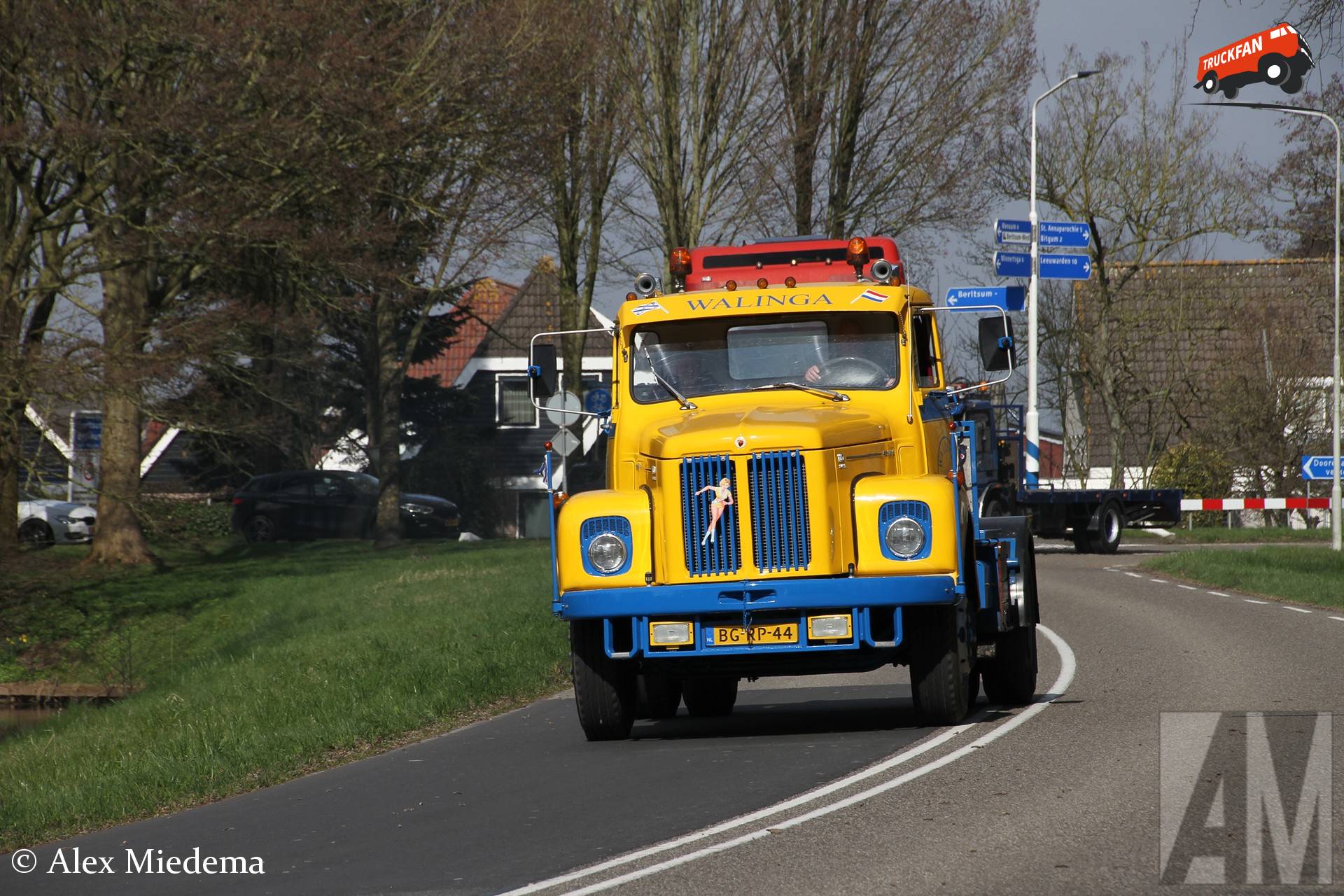 Scania L110 truck bij Trucks on Tour 2026