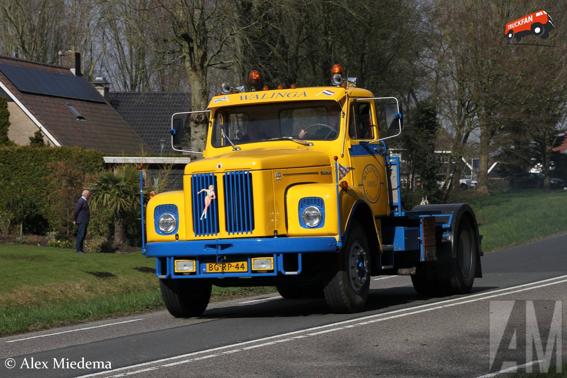Scania L110 truck at Trucks on Tour 2026