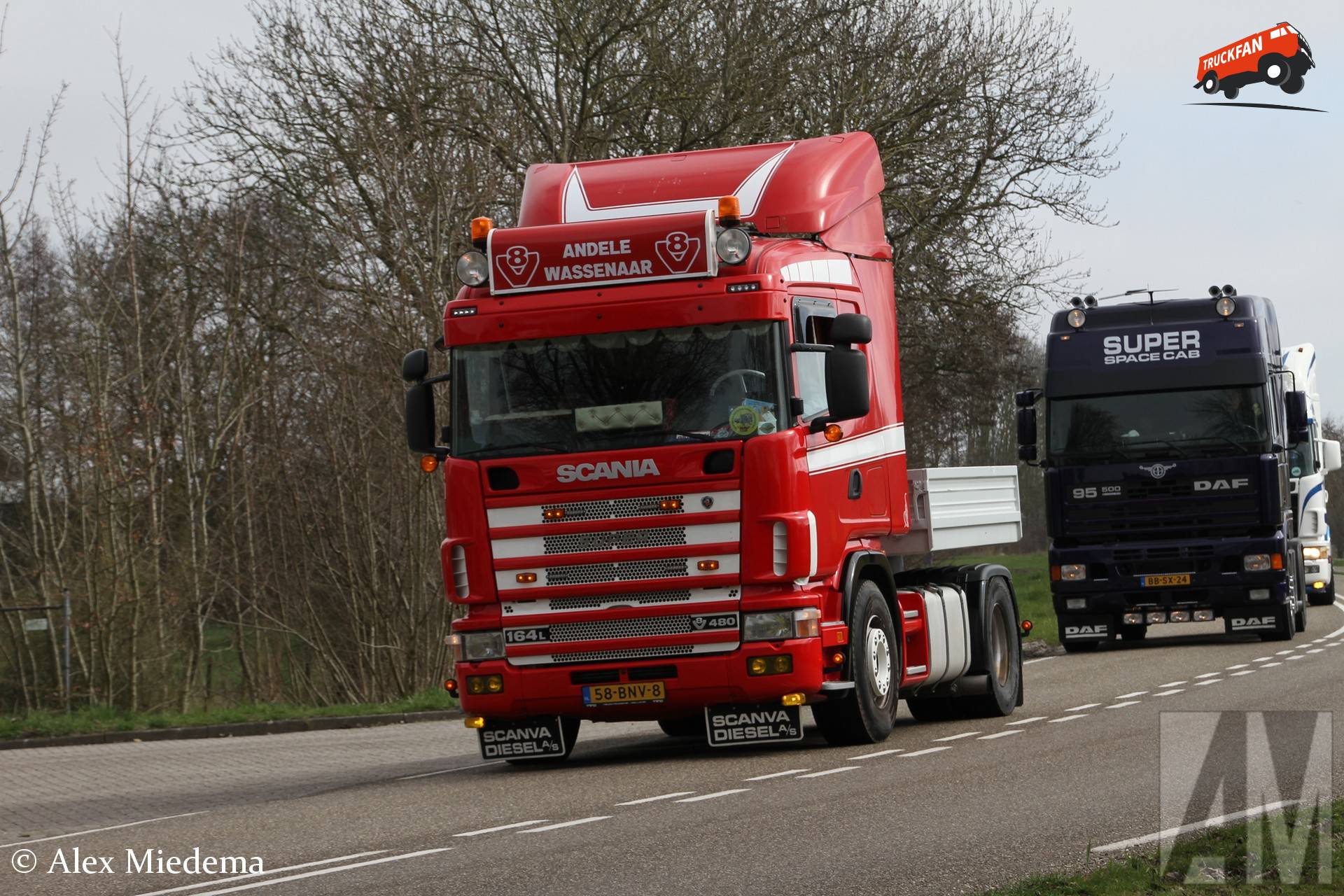 Truck Scania 164L480 bij Trucks on Tour 2026