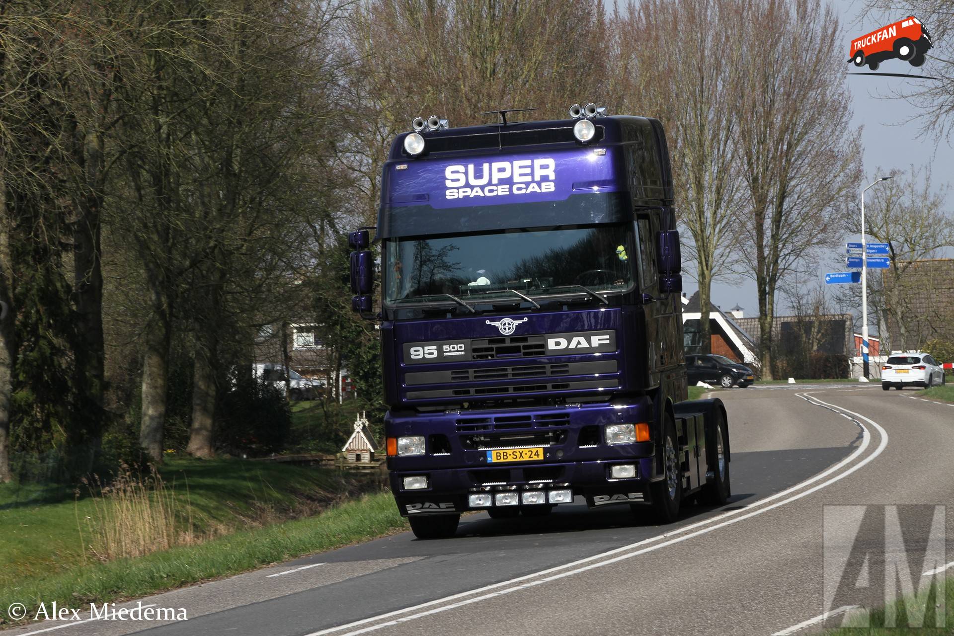 DAF 95 500 Super Space Cab bij Trucks on Tour 2026
