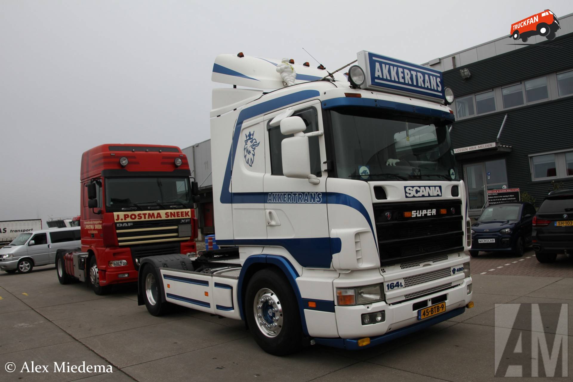 Scania 164L480 vrachtwagen van Akkertrans