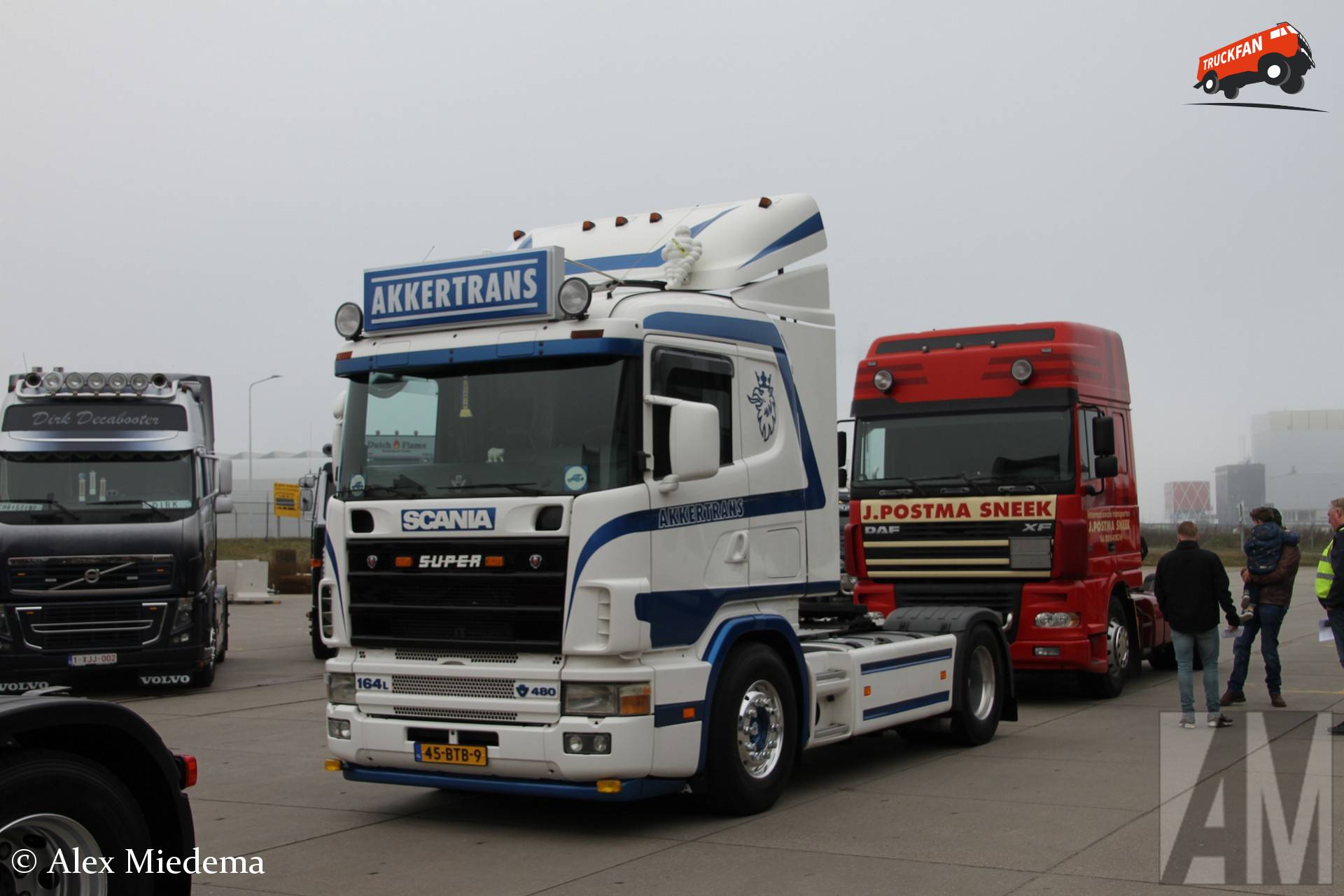Scania 164L480 truck van Akkertrans in Fryslân