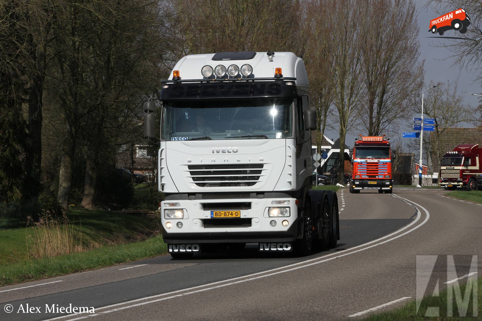 Familie Slingerland Iveco Stralis tijdens Trucks on Tour 2026
