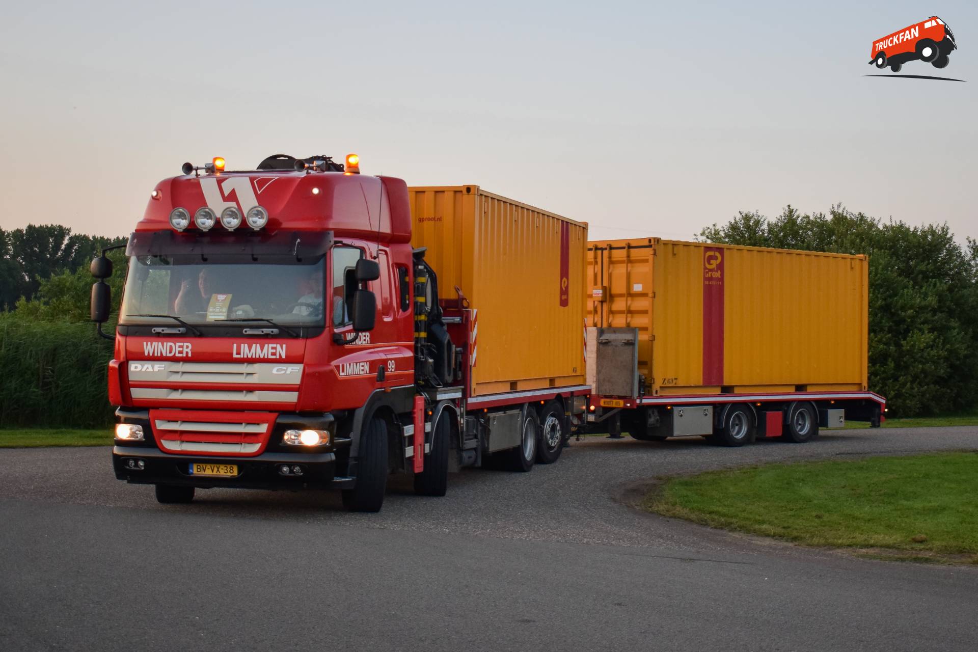 DAF CF Winder Transport Limmen
