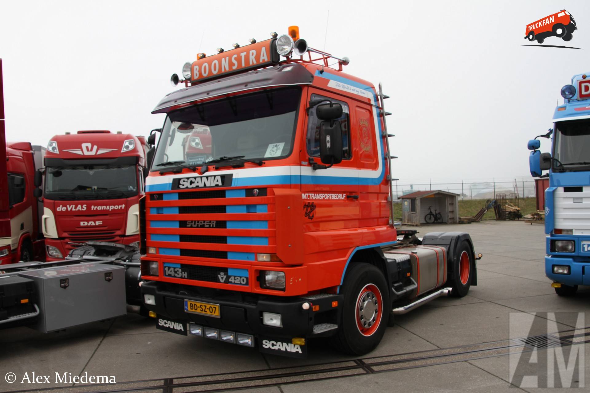 Boonstra Transport Scania 143 Streamline bij Trucks on Tour