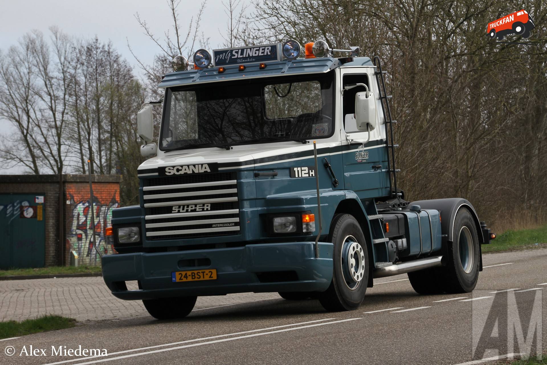 Scania T112 vrachtwagen bij Trucks on Tour 2026