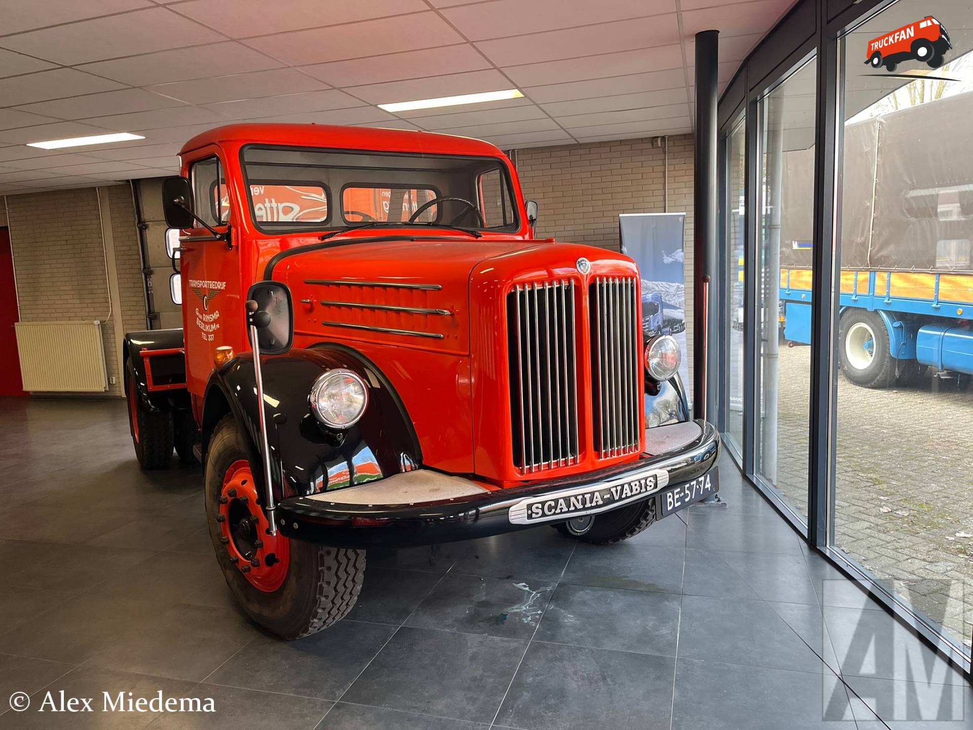 Scania-Vabis L71 truck bij Rinsma Berlikum