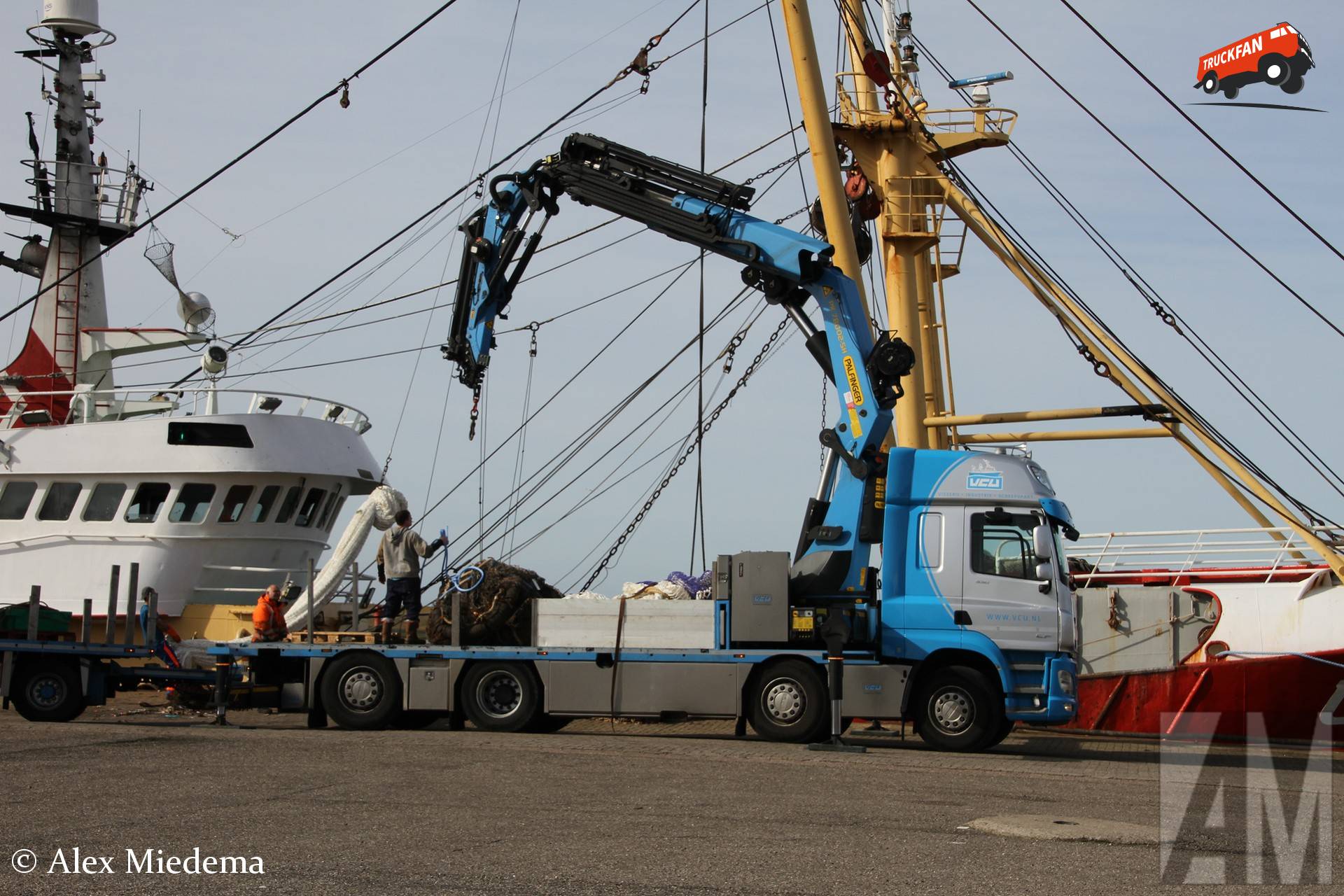 DAF CF van Visserij Coöperatie Urk