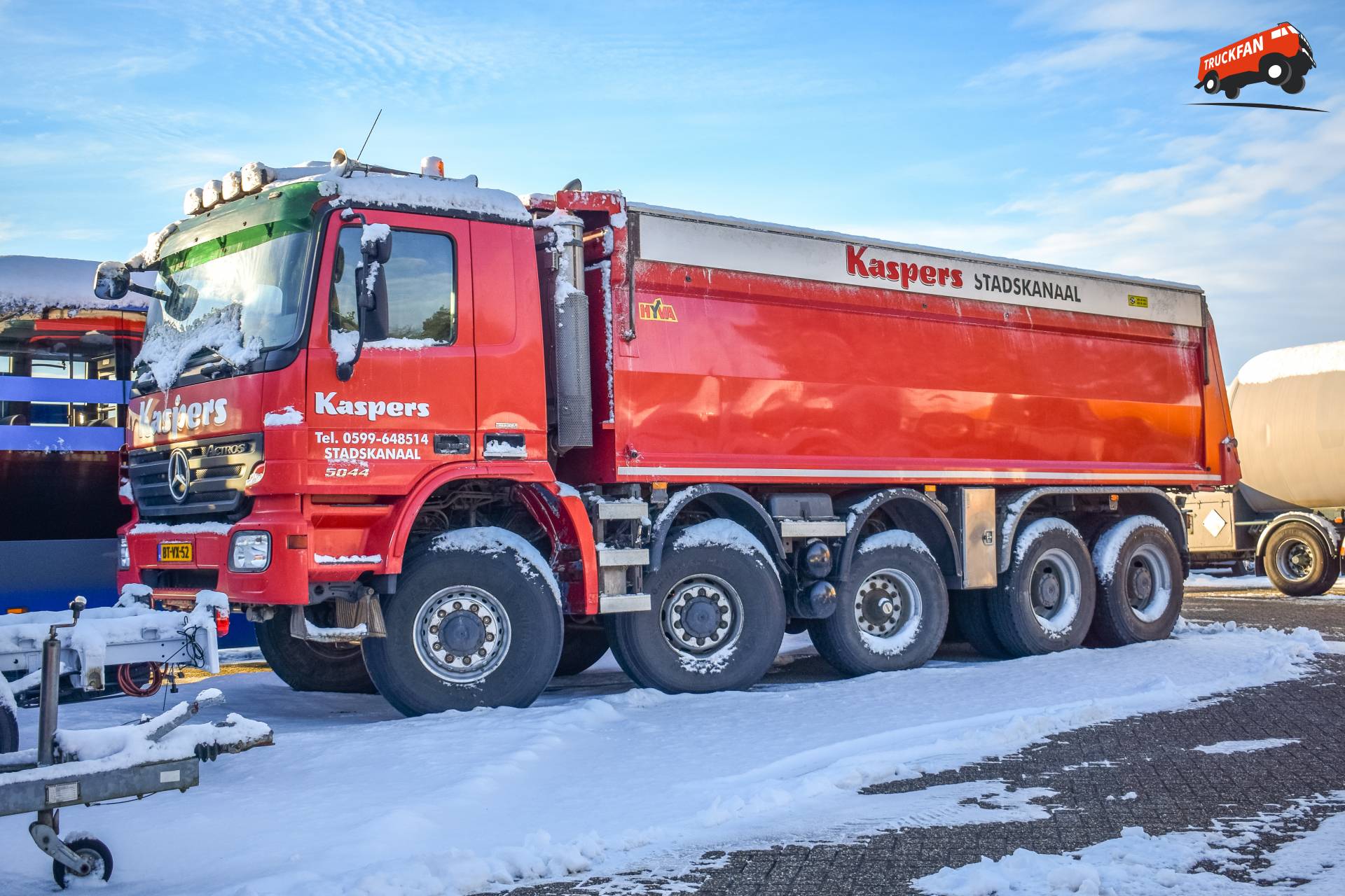 Mercedes Benz Actros MP2 5044 Kaspers Stadskanaal
