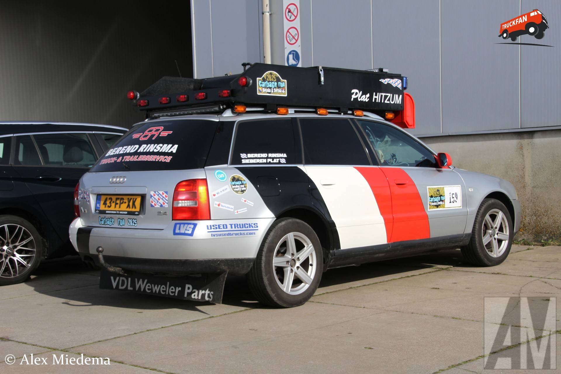 Audi A4 van Berend Rinsma en Sieberen Plat