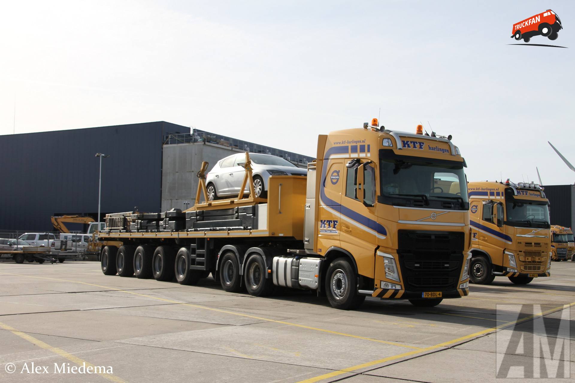 Volvo FH met ballasttrailer, Wagenparknummer 139