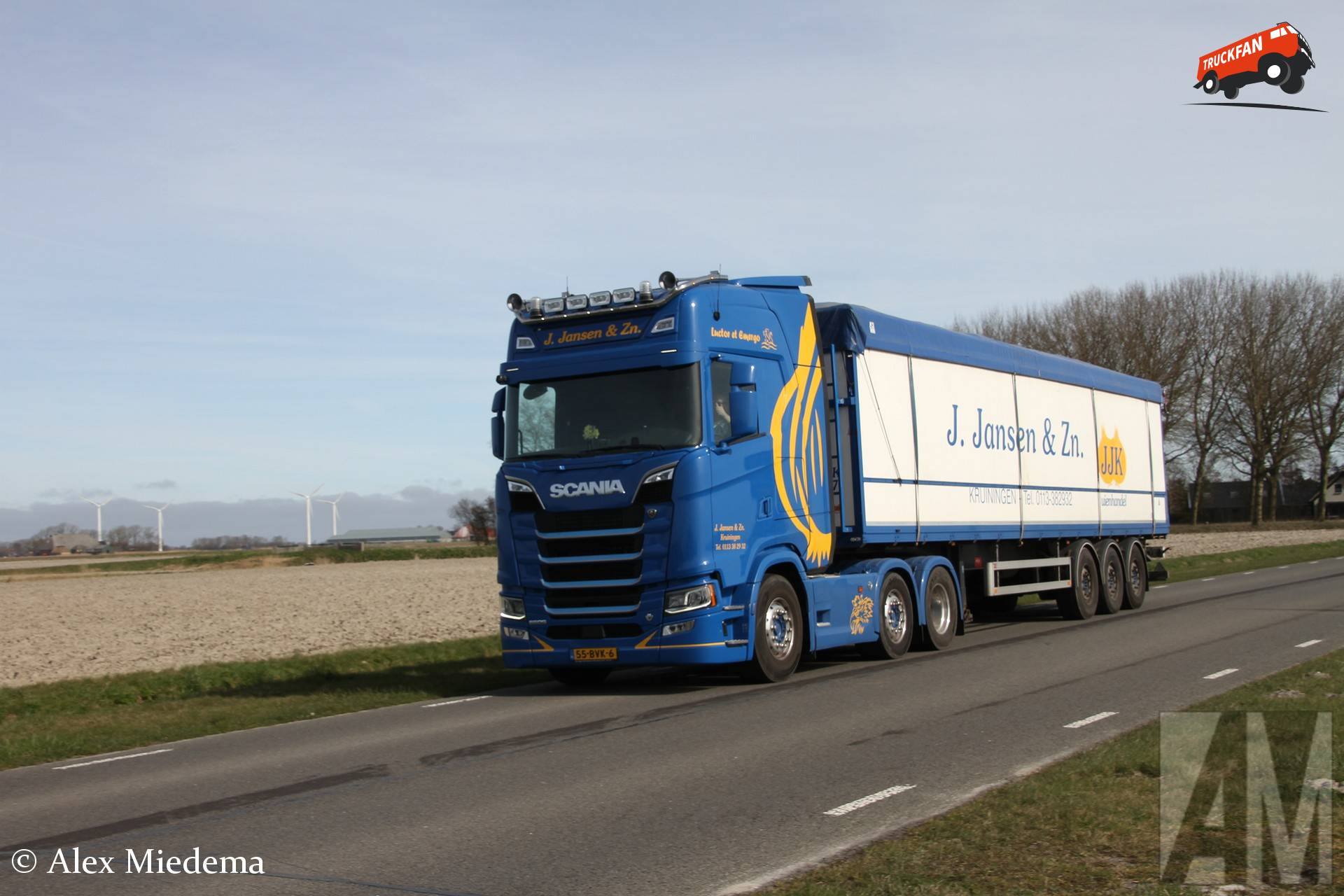 Scania 660S truck van J. Jansen & Zn.