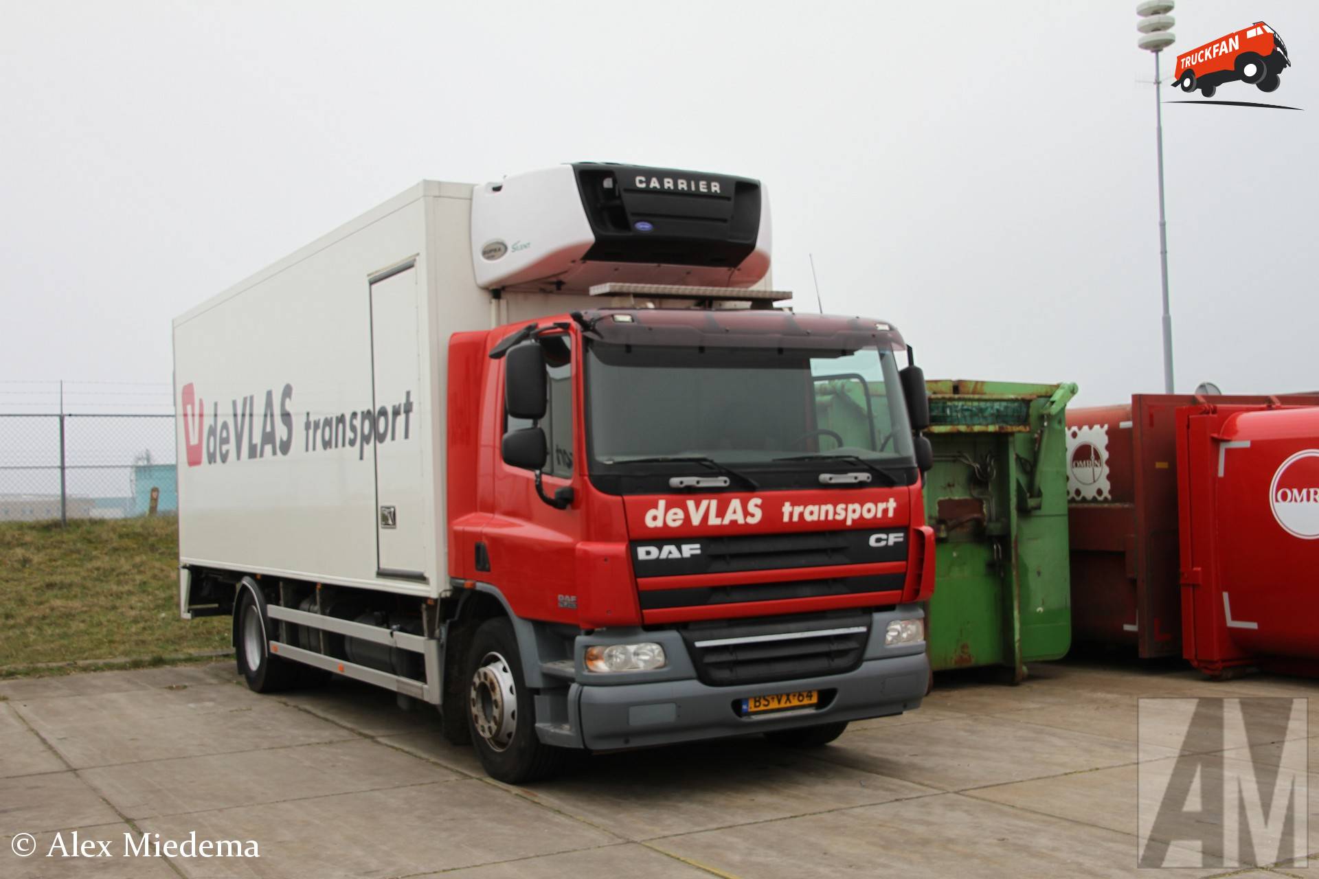DAF CF75 Truck De Vlas Transport Harlingen