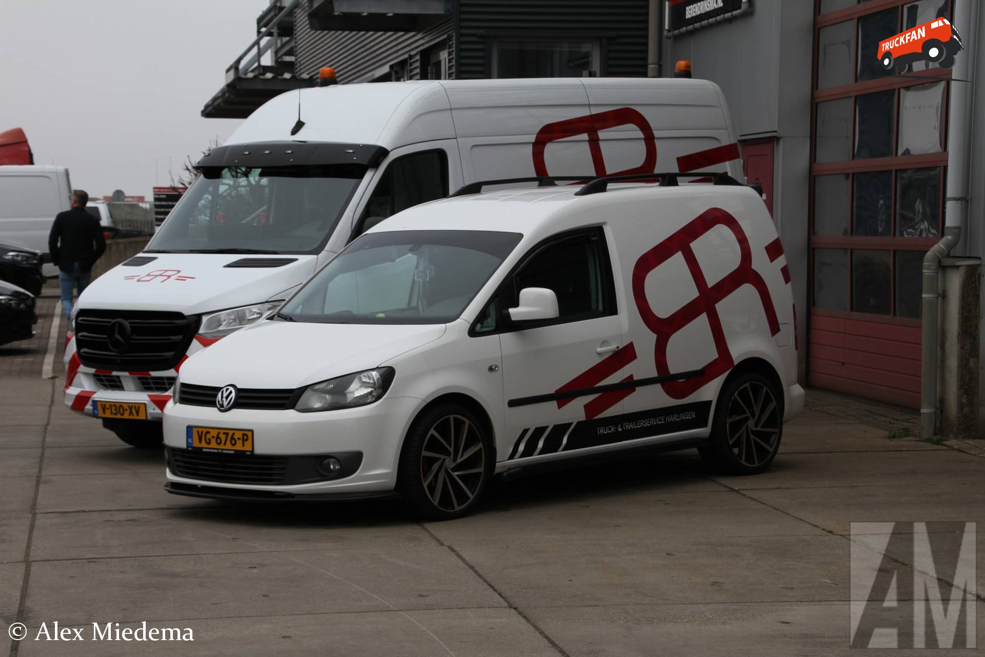 Volkswagen Caddy van Berend Rinsma in Harlingen