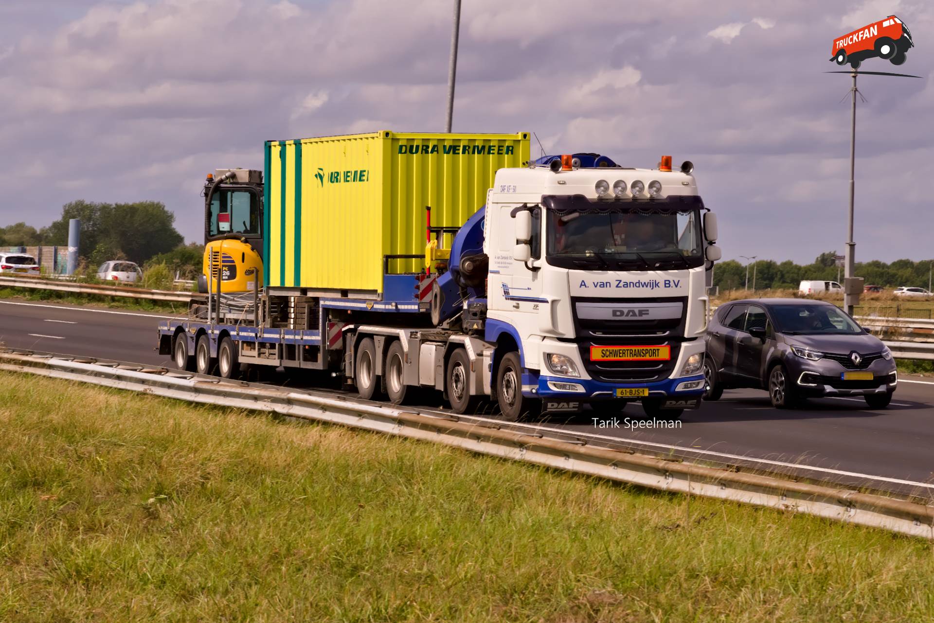 DAF XF Euro 6 vrachtwagen kenteken 61-BJS-1