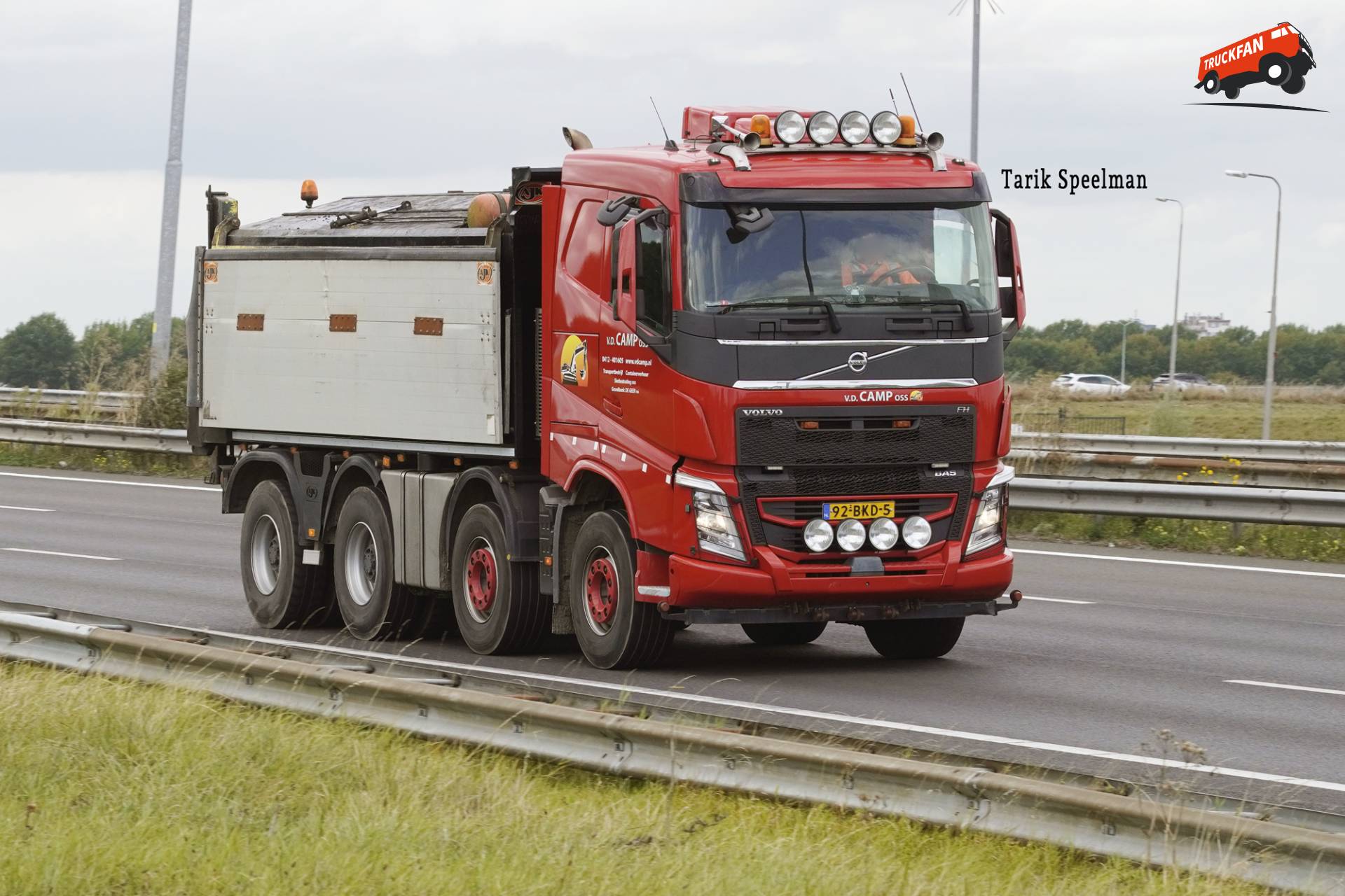 Volvo FH 4th Gen kipper vrachtwagen 92-BKD-5