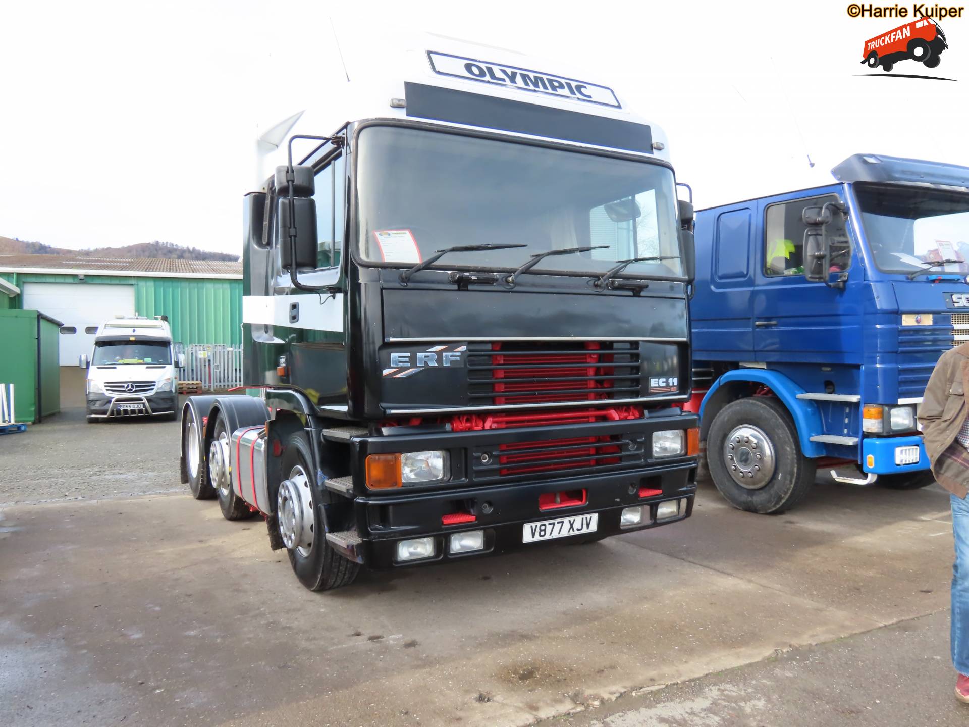 Machine ERF EC11 at World Tractor Show