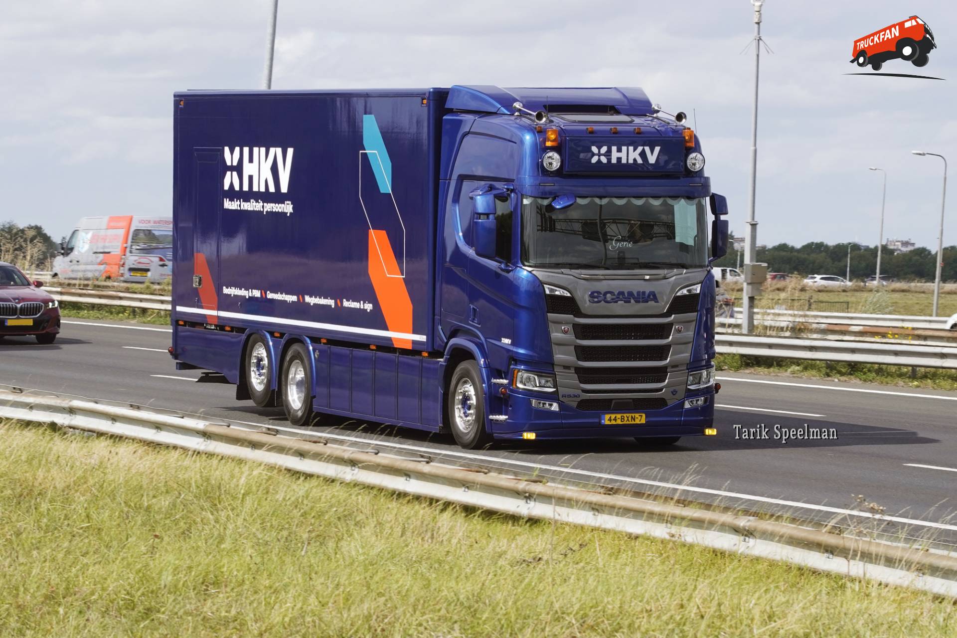 Scania R530 vrachtwagen met kenteken 44-BXN-7