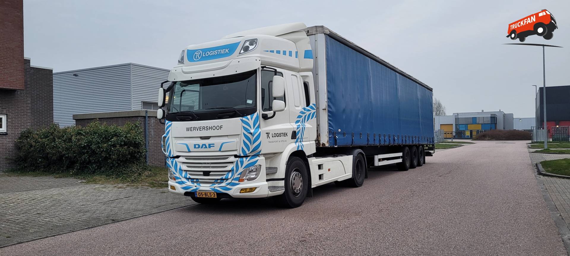 DAF CF Euro 6 vrachtwagen van TK Logistiek