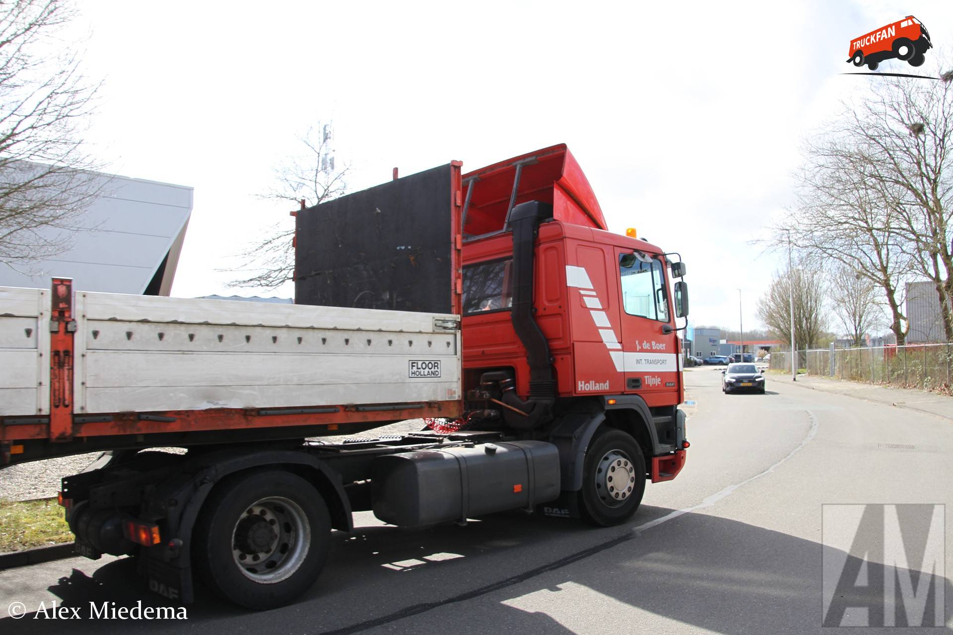 DAF 95.360 ATi van J. de Boer uit Tijnje