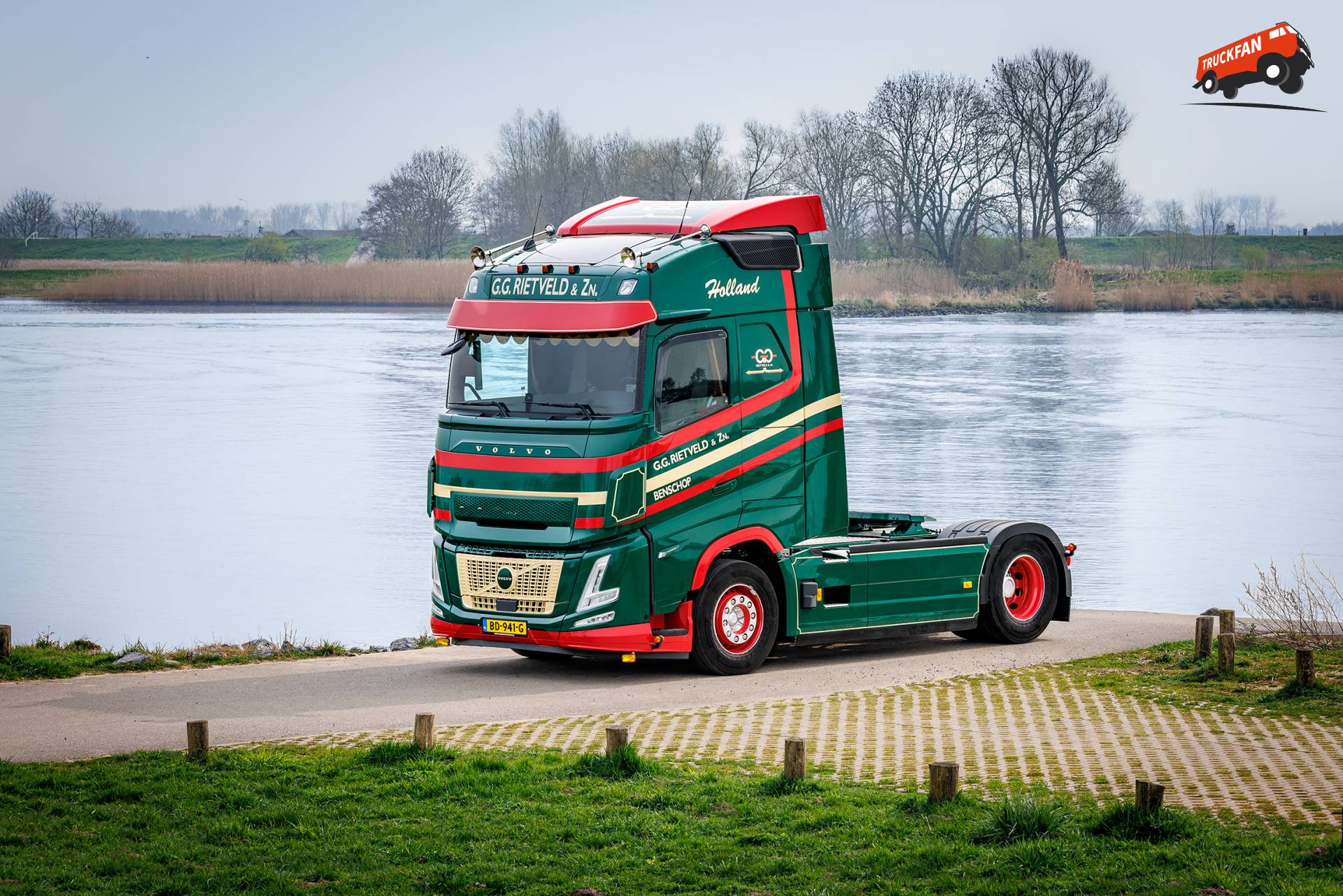 De 50ste Volvo-truck van G.G. Rietveld & Zonen