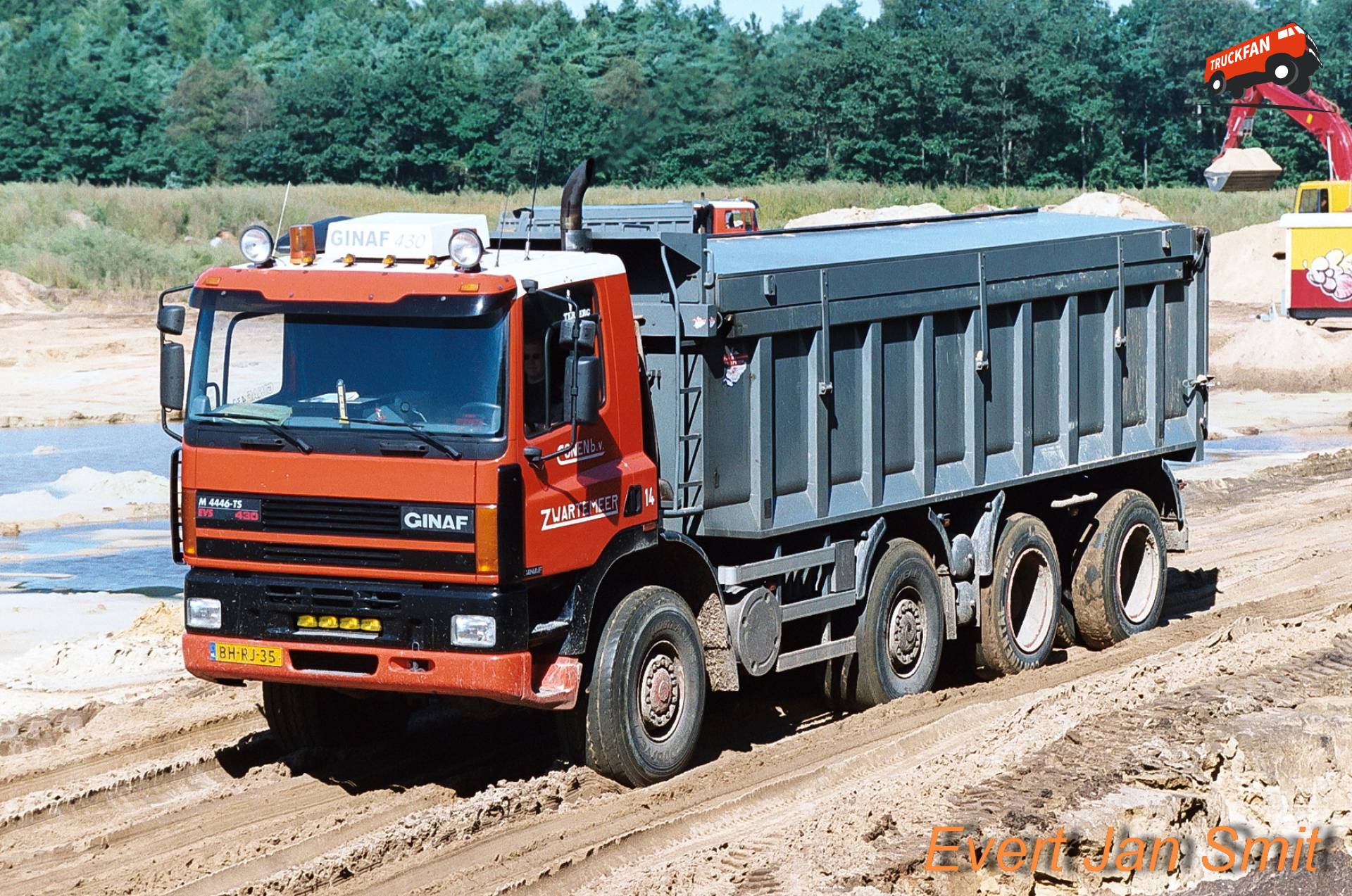 Wagen 14 bij zandput De Moere