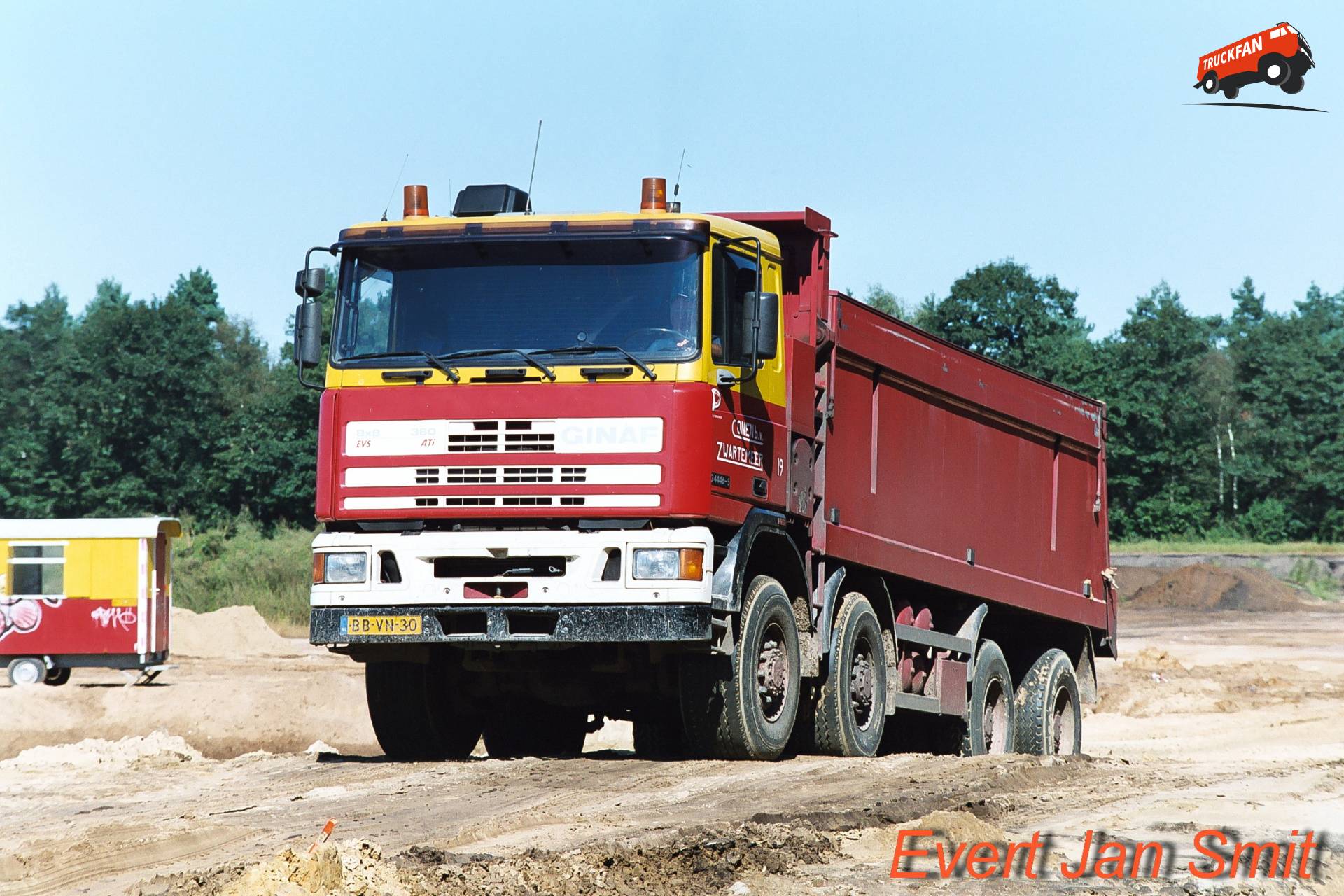 GINAF G4446-S truck van Conen in Grolloo