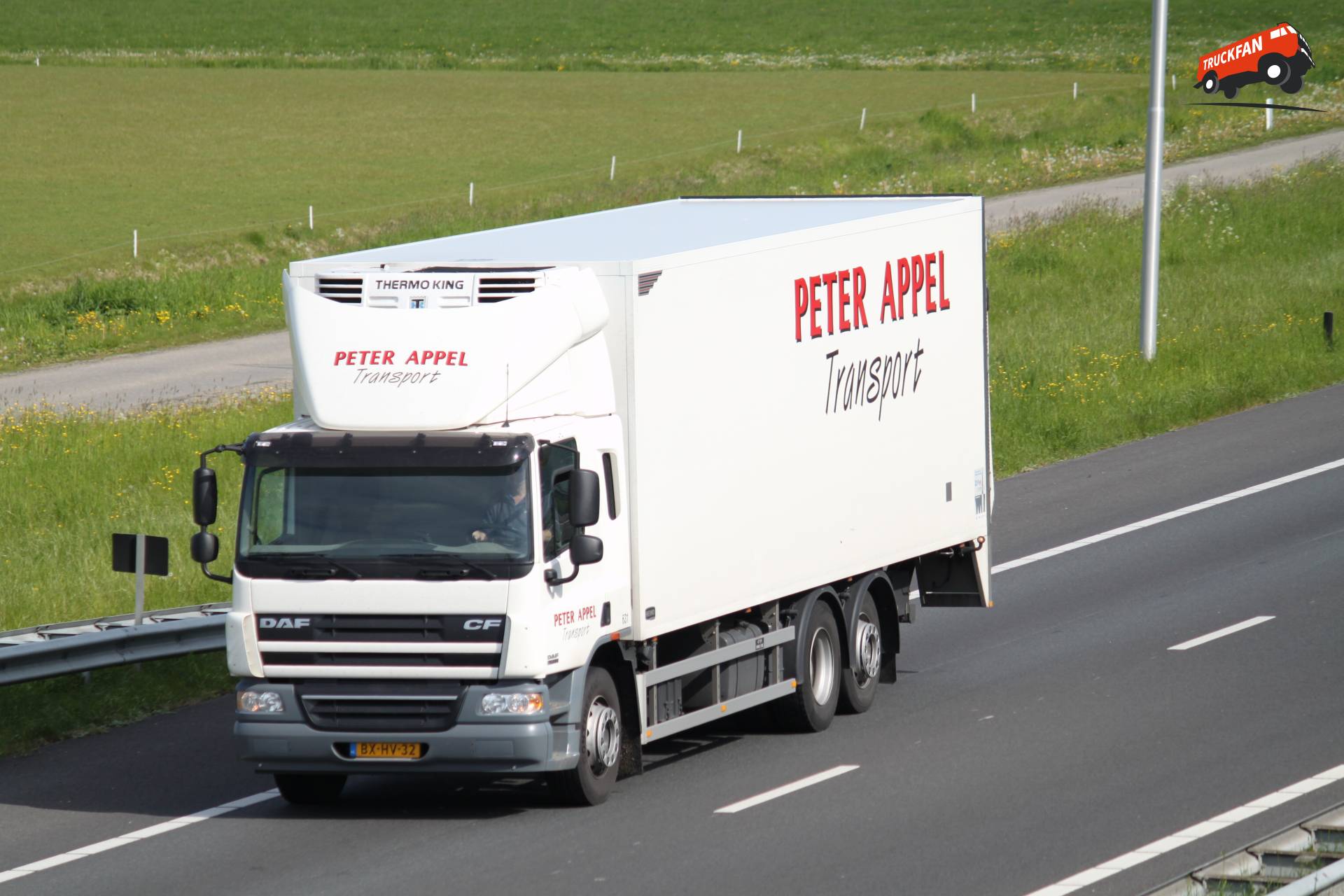 DAF CF75 truck van Peter Appel Transport