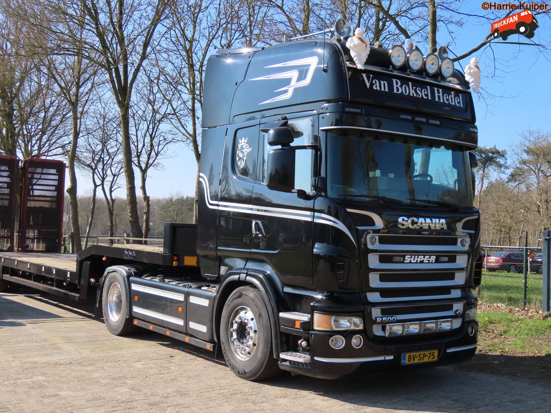 Scania R500 truck in Casteren