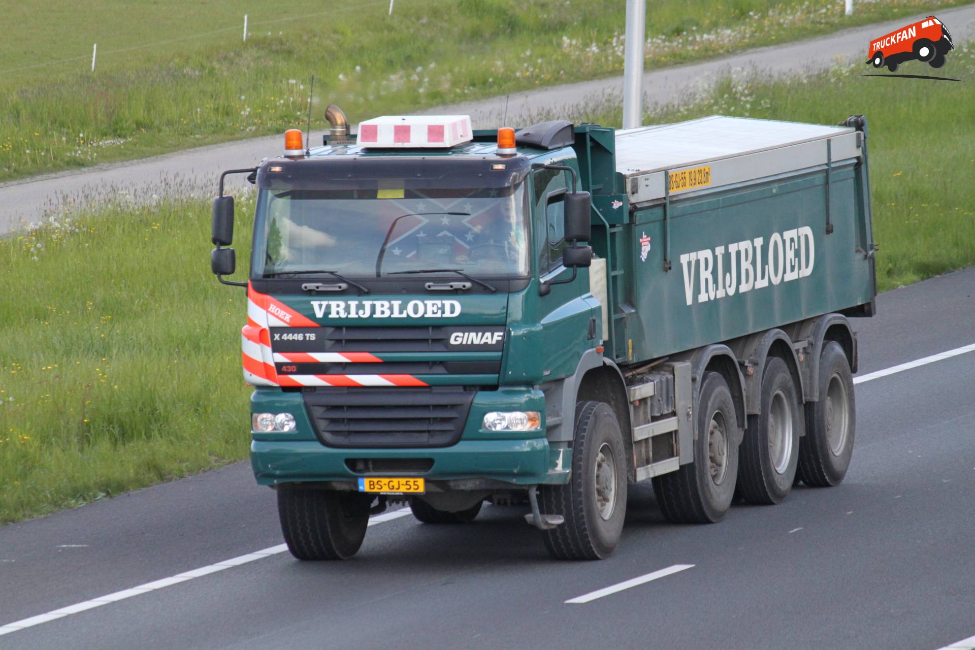 GINAF X 4446 TS truck