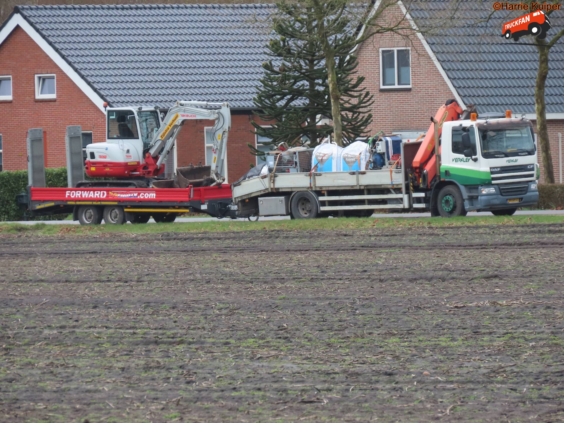 Verkley B.V. DAF CF series vehicle in Bellingwolde