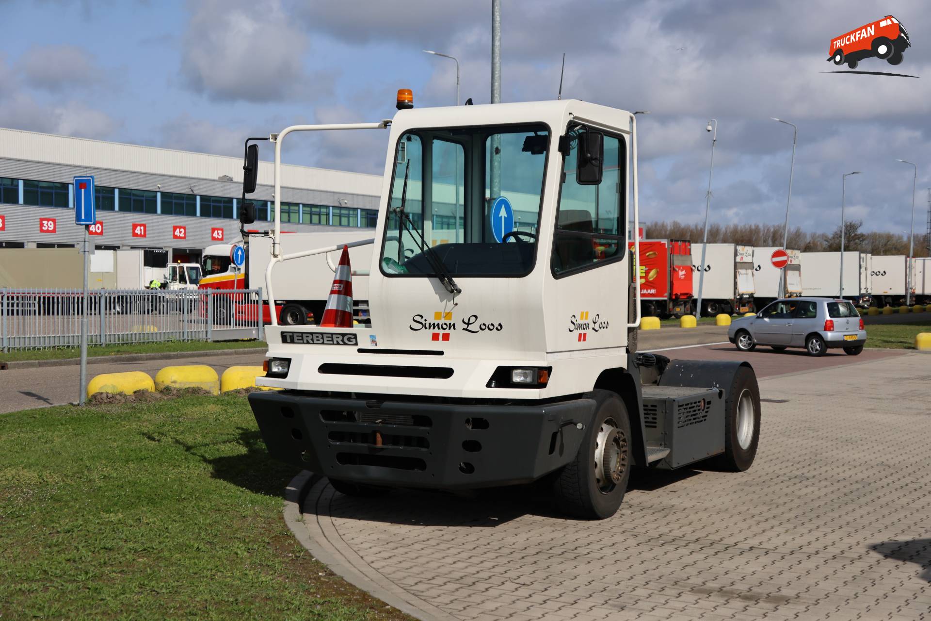 Terberg terminal tractor at Simon Loos in Alkmaar