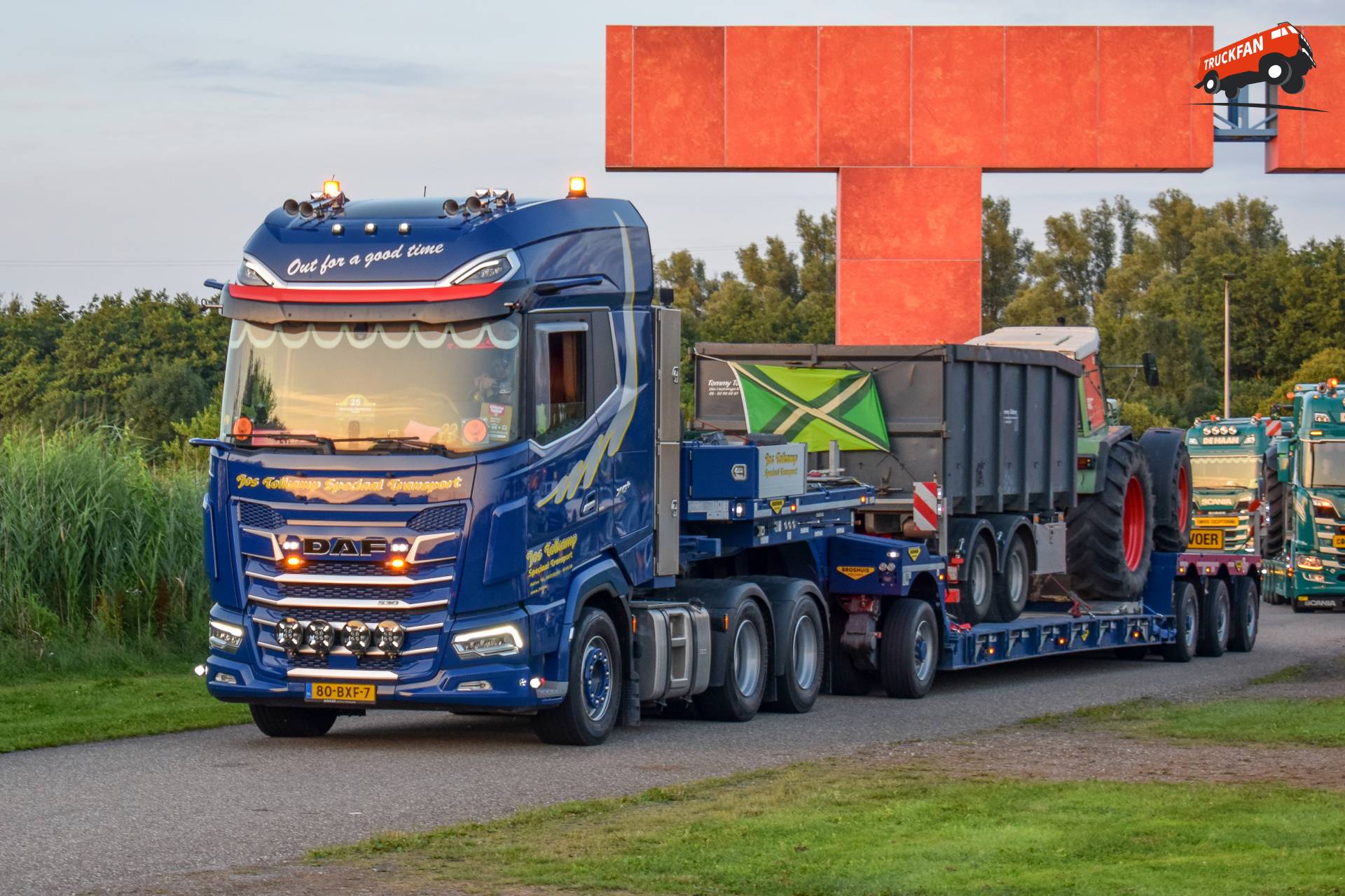 DAF XG+ 530 FTT Jos Tolkamp Speciaal Transport Aalten