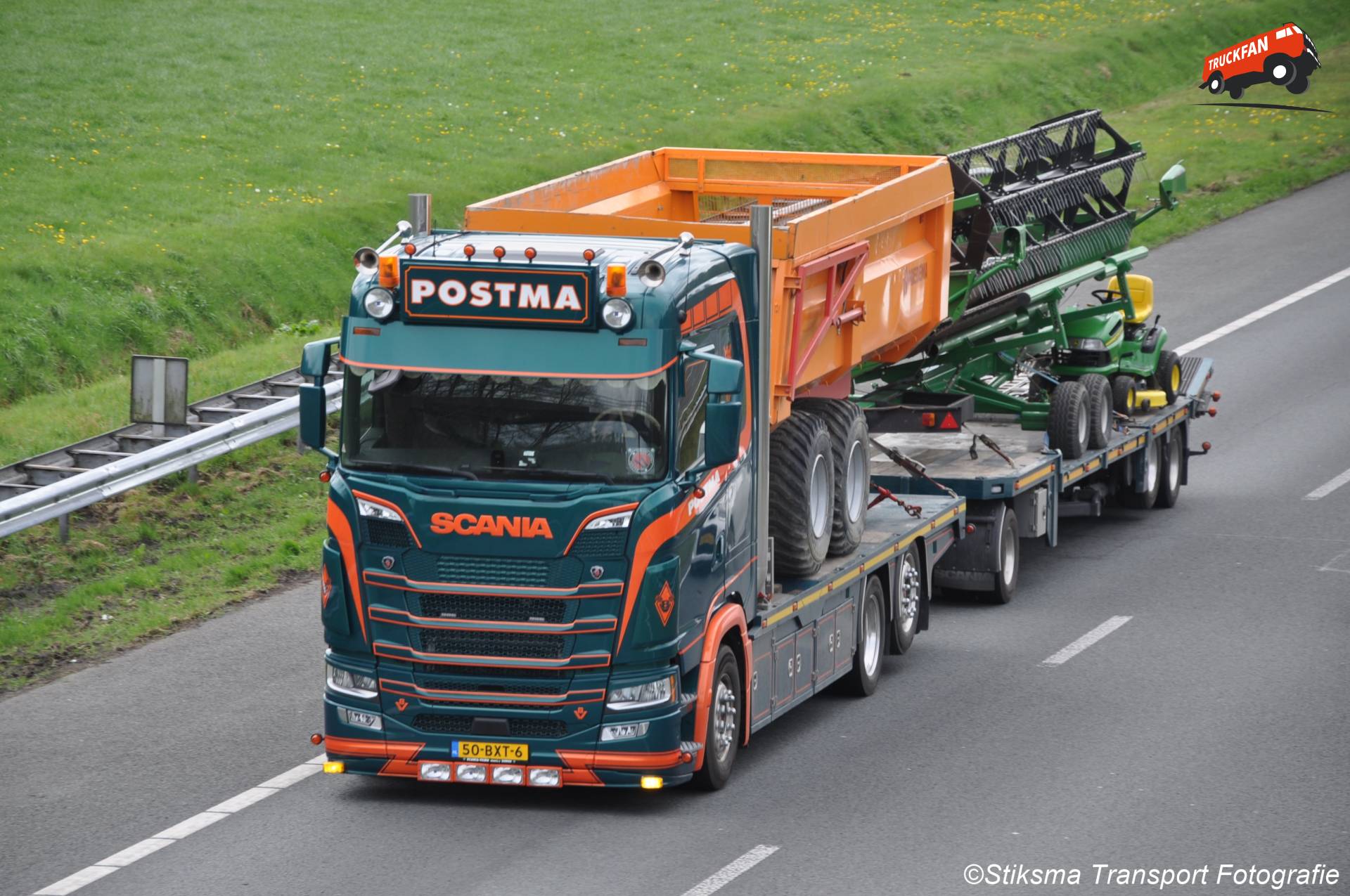 Scania S-serie truck van Postma Transport Grijpskerk