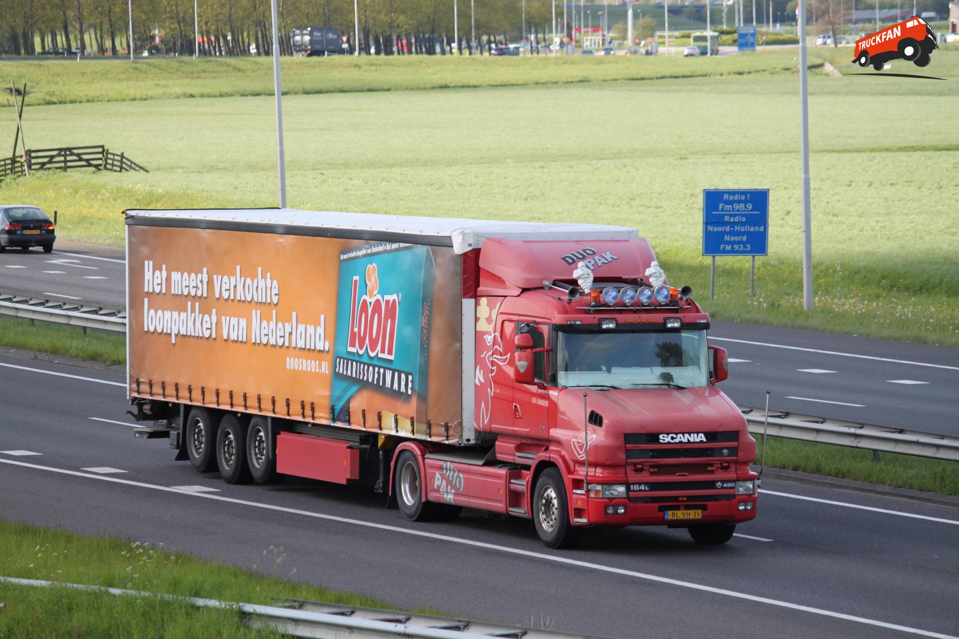 Scania T164 truck of Duo Pak
