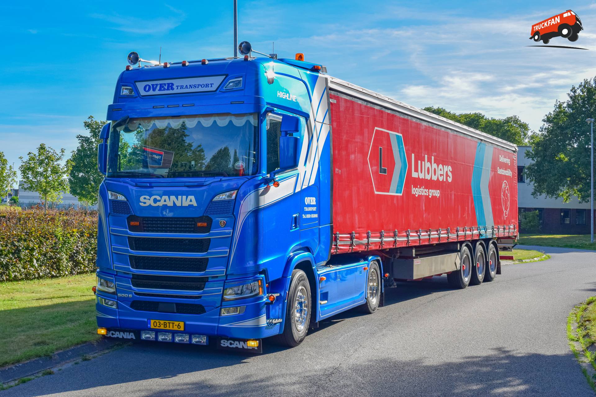 Scania Super500S Over Transport Emmercompascuum