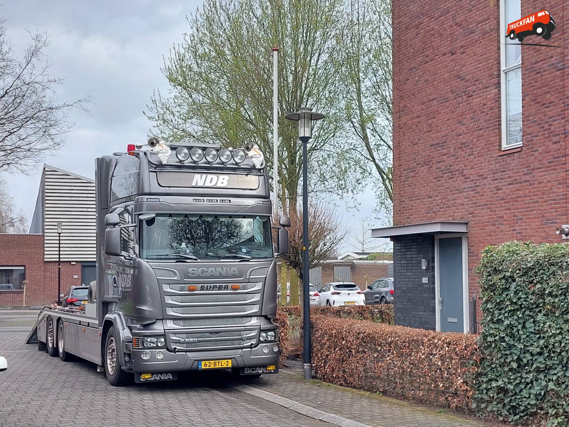 Scania R520 truck in Apeldoorn