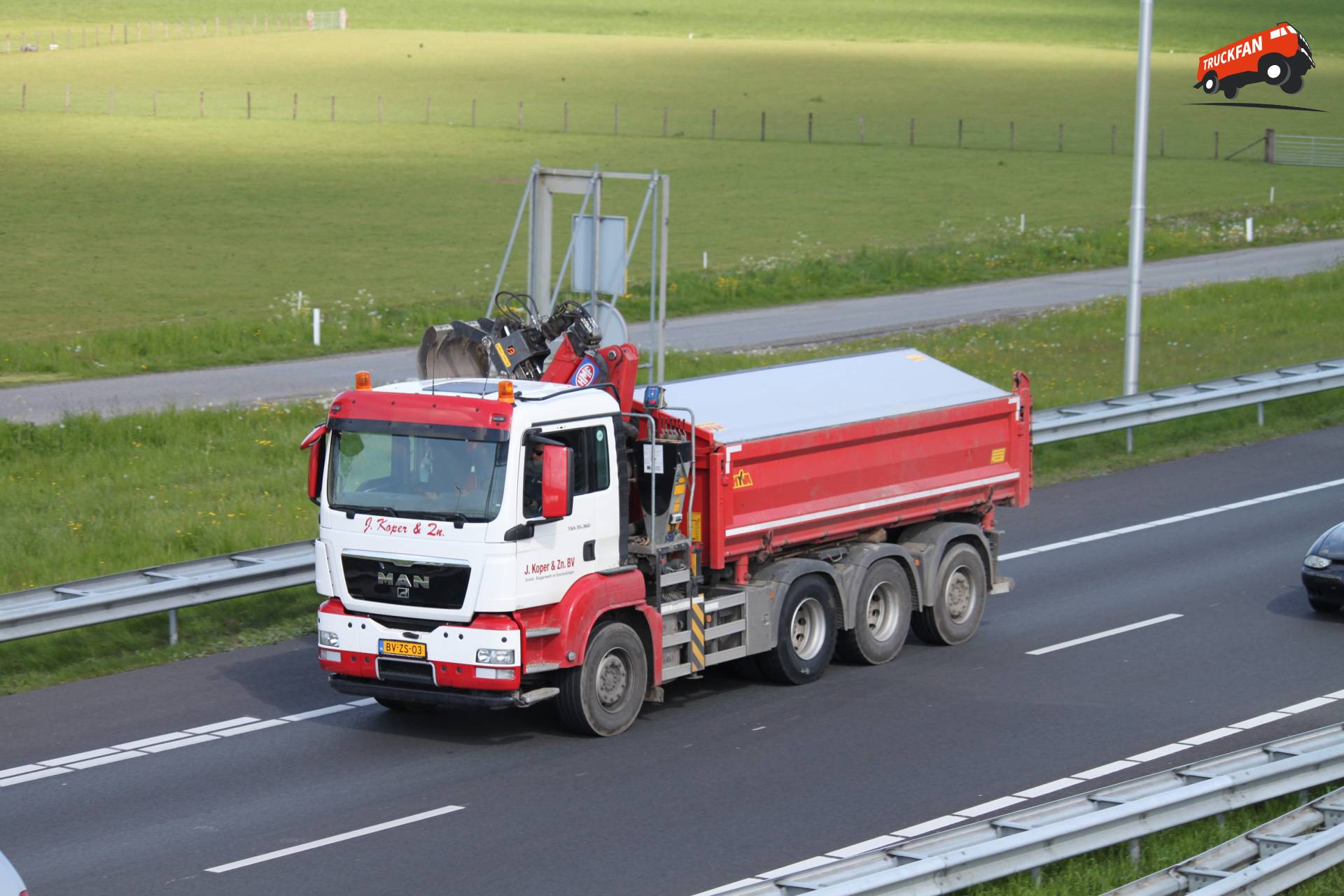 MAN TGS vrachtwagen van J Koper