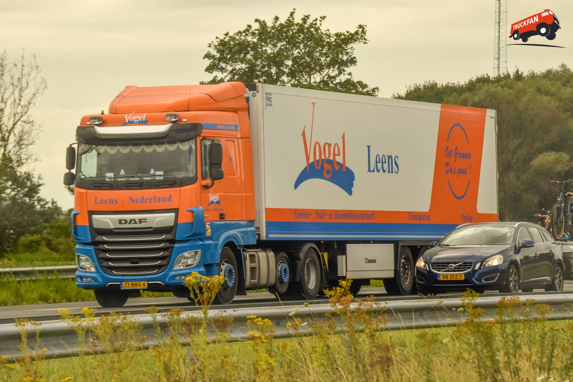 DAF XFeuro6c Vogel Transport Leens