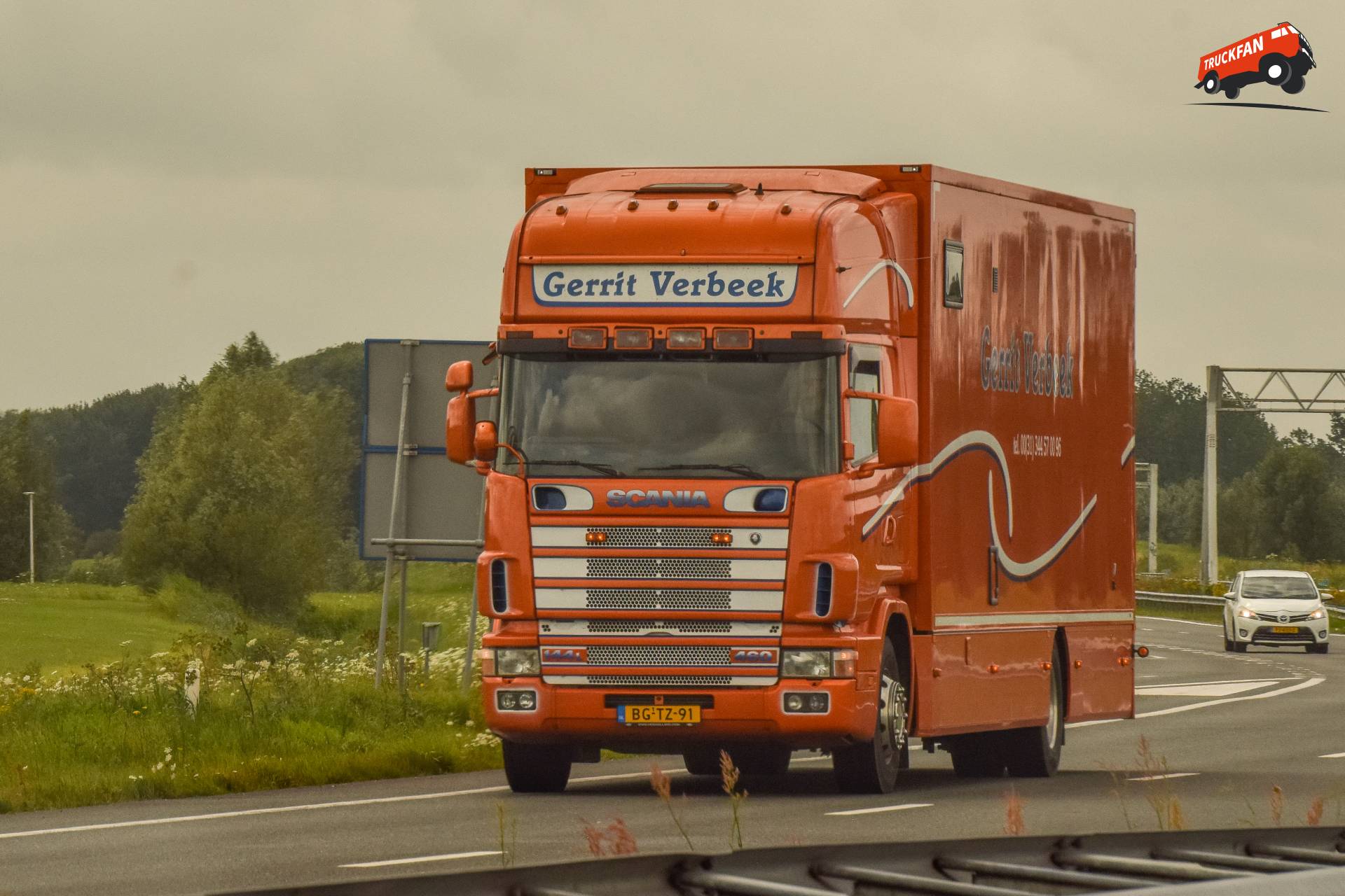 Scania R144L 460 Gerrit Verbeek Buren