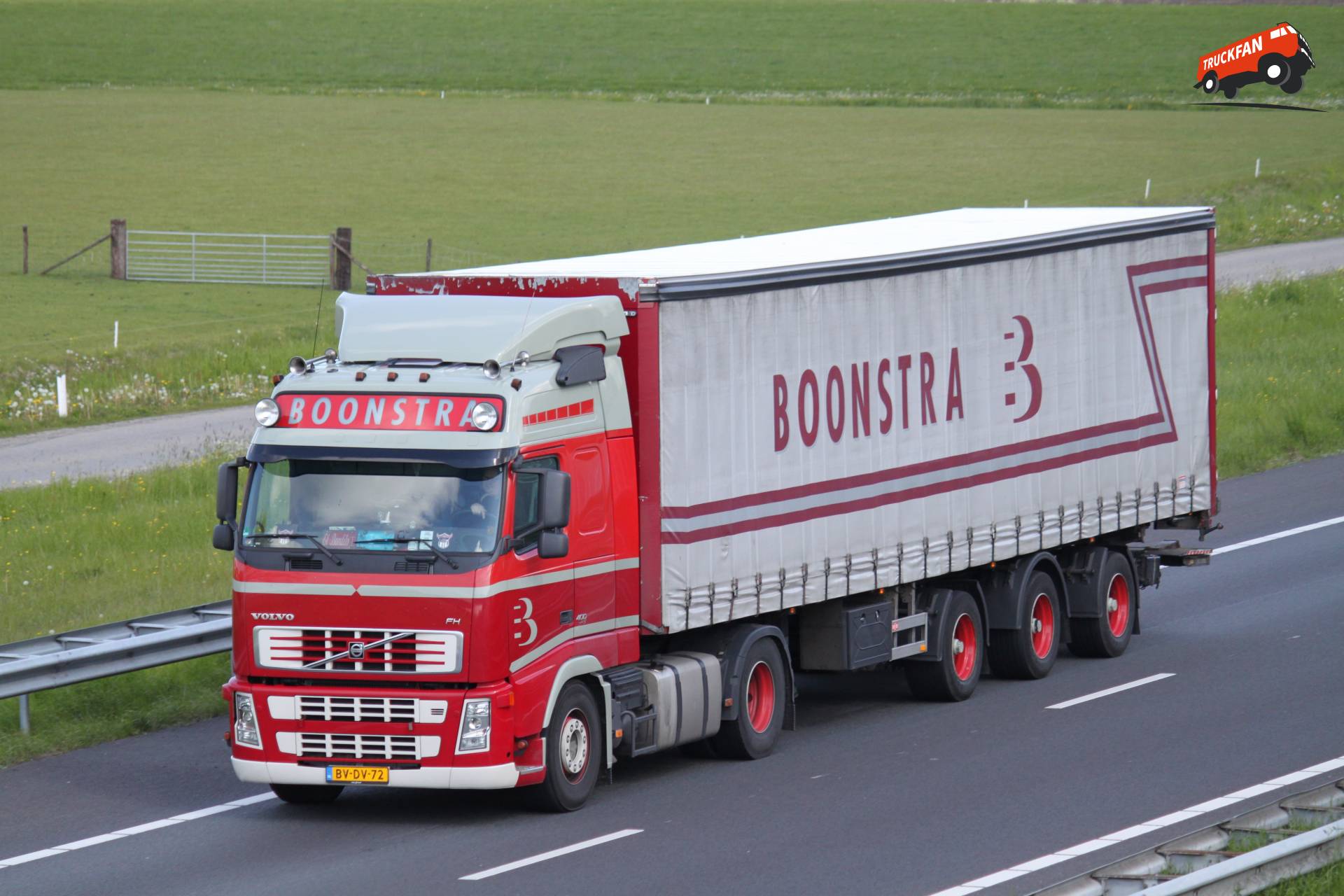 Volvo FH truck van Boonstra Transport