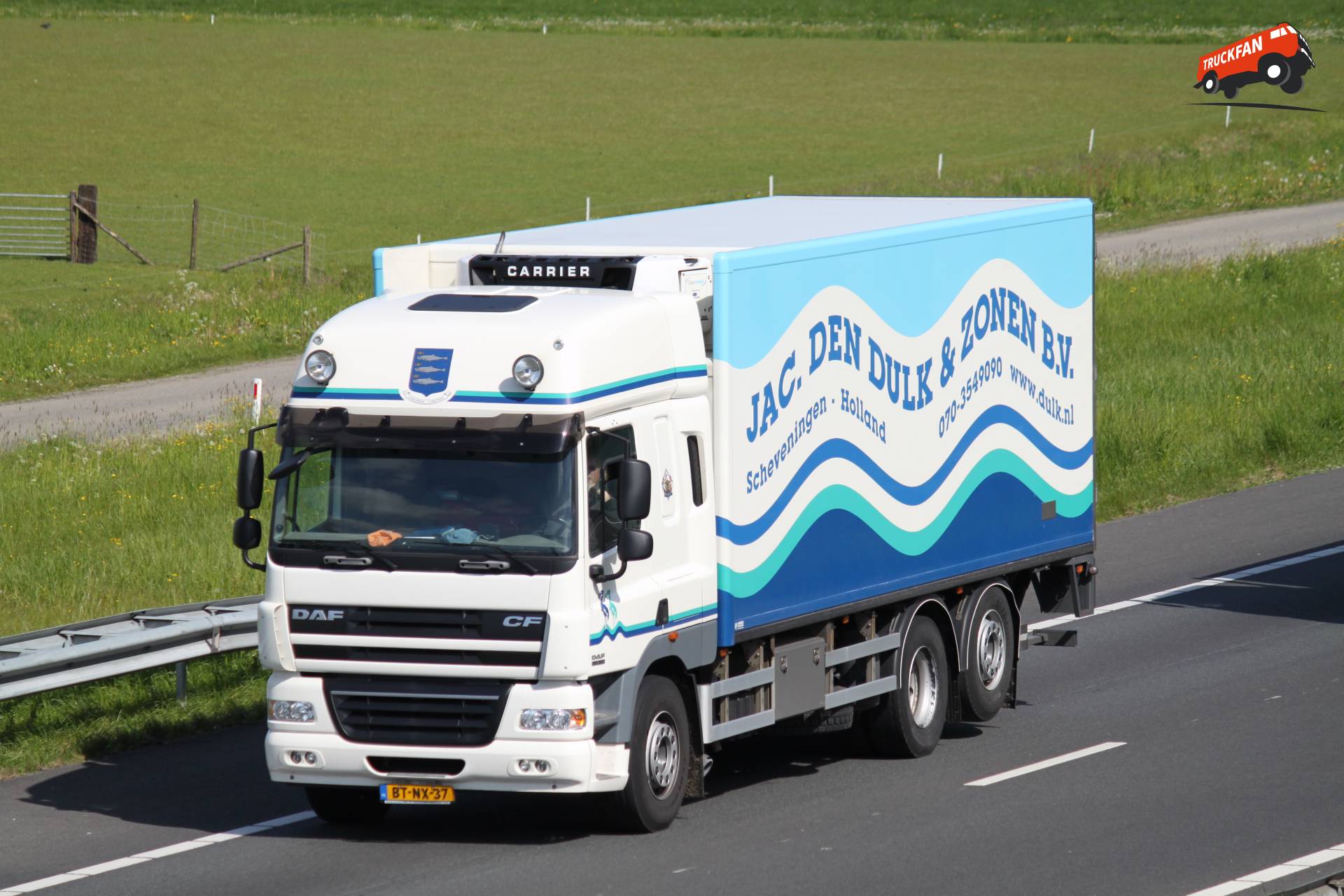 DAF CF85 truck by Jac den Dulk