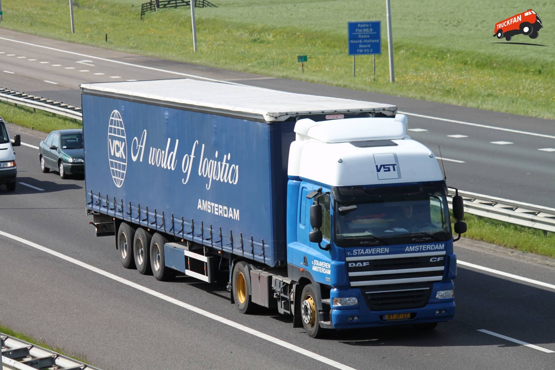 DAF CF85 truck van Staaveren