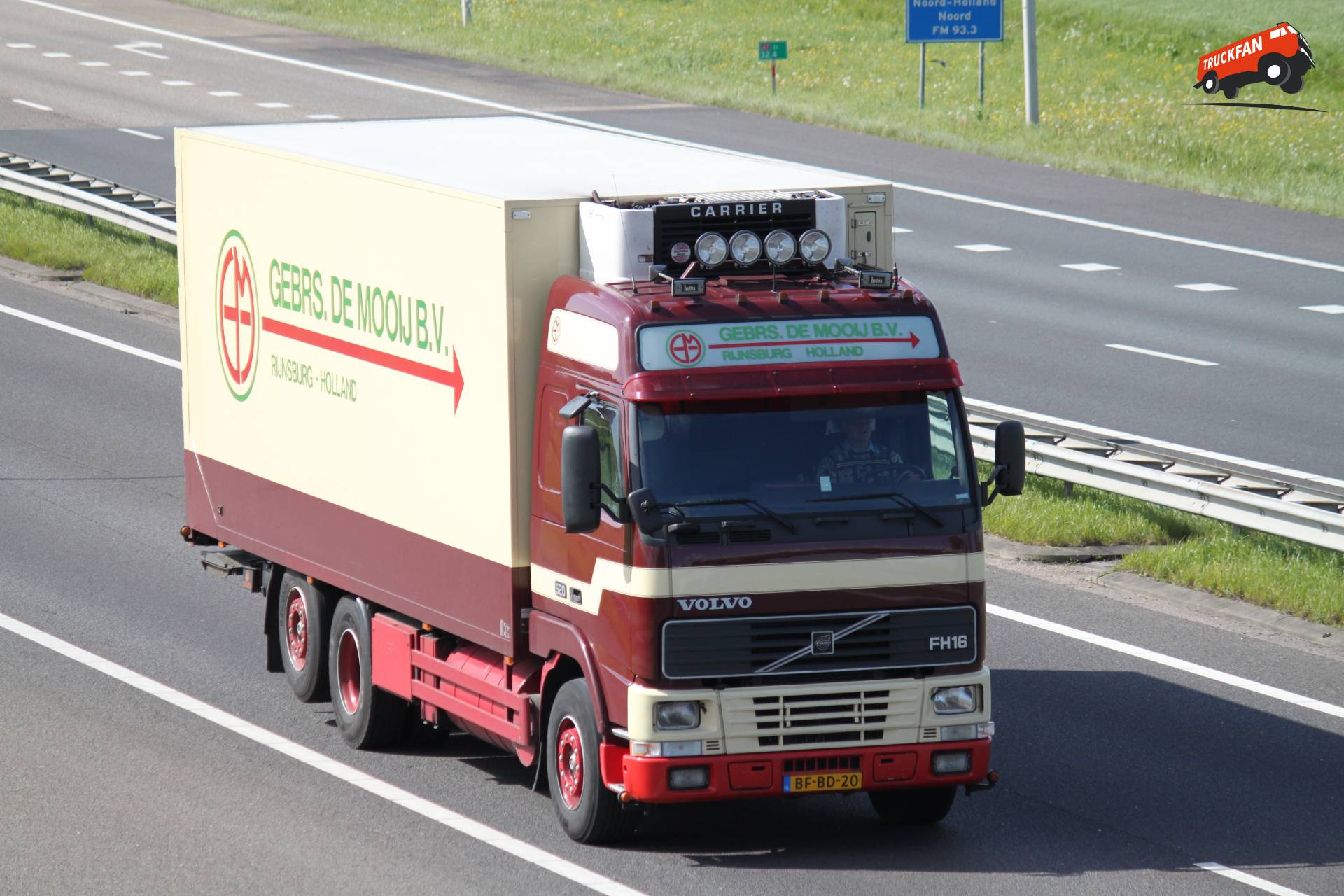 Volvo FH16 truck van Gebrs. De Mooij Transport