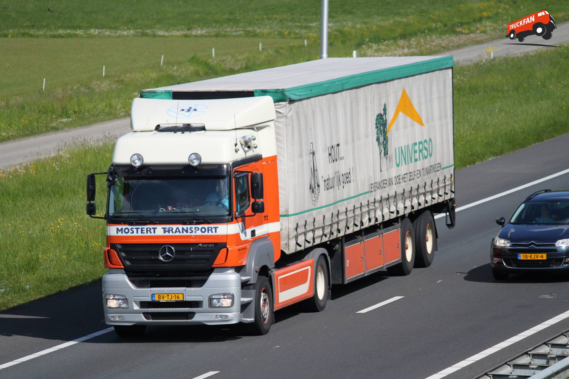 Mercedes-Benz Axor truck by Mostert