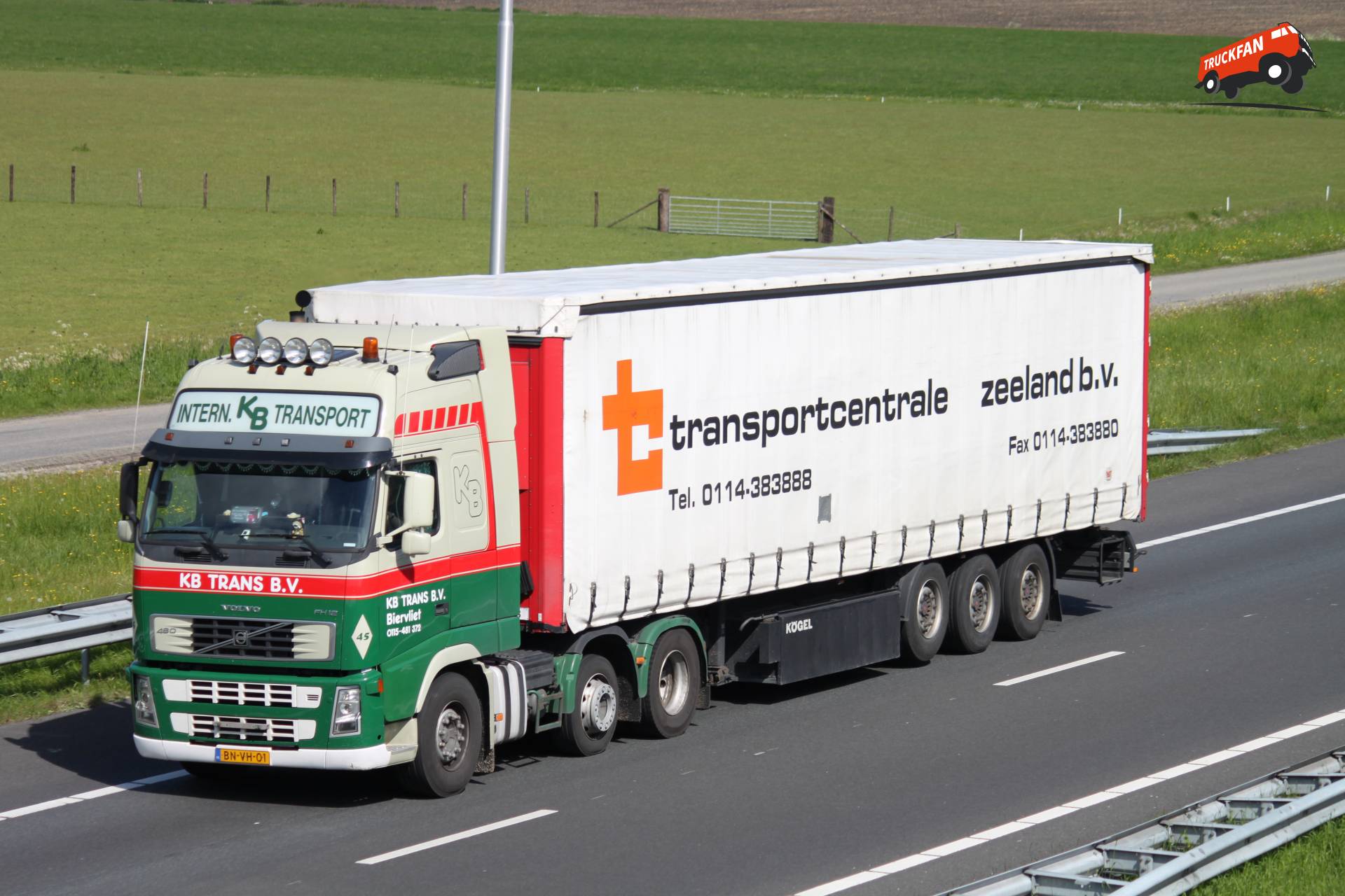Volvo FH12 truck of KB Trans